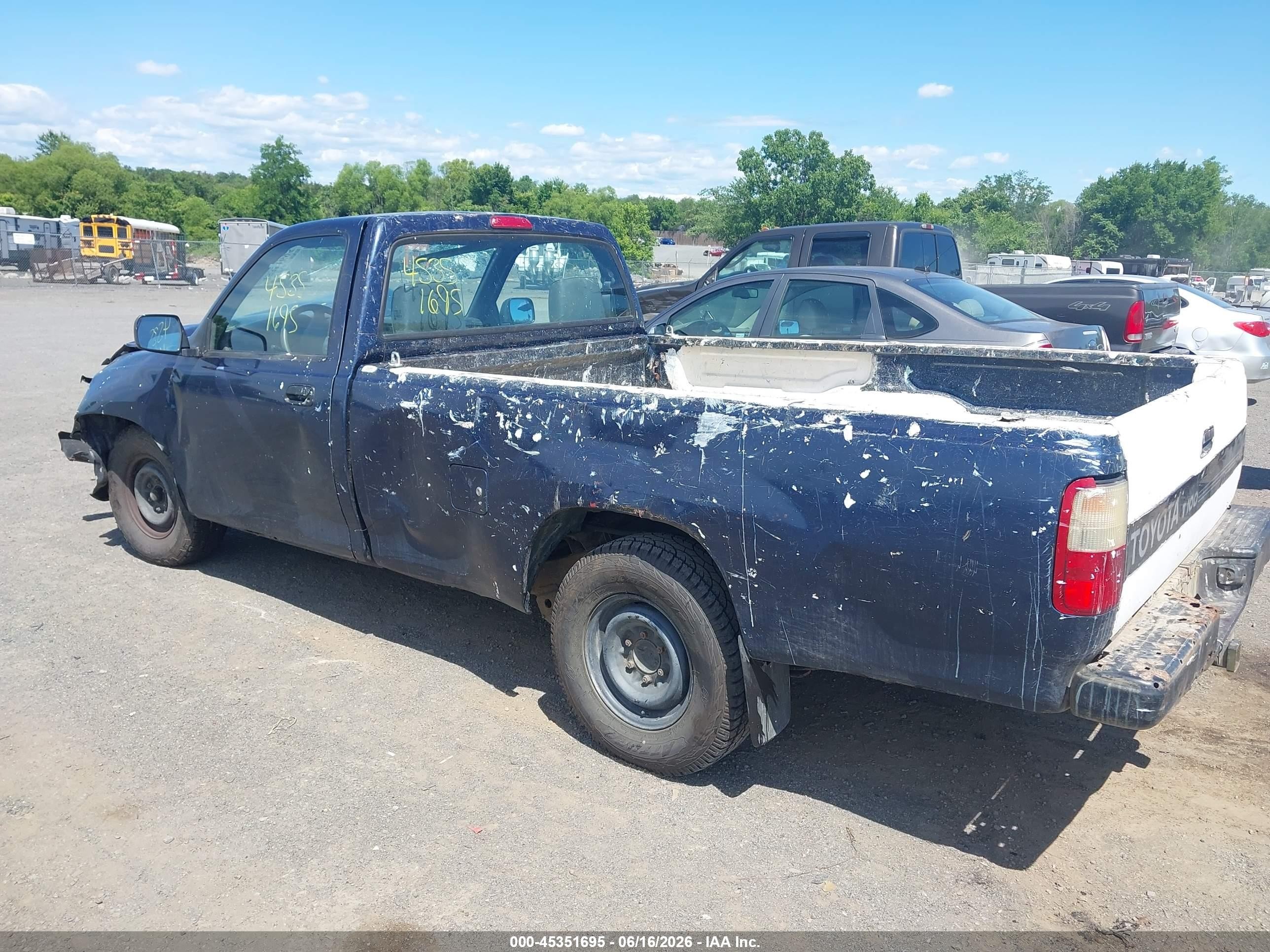 1995 Toyota T100   Синий vin: JT4UD10D7S0007237