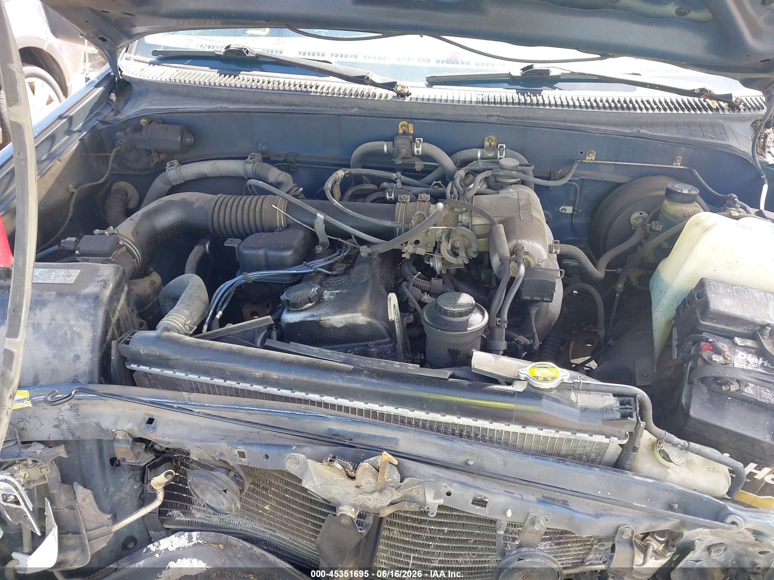 1995 Toyota T100   Синий vin: JT4UD10D7S0007237
