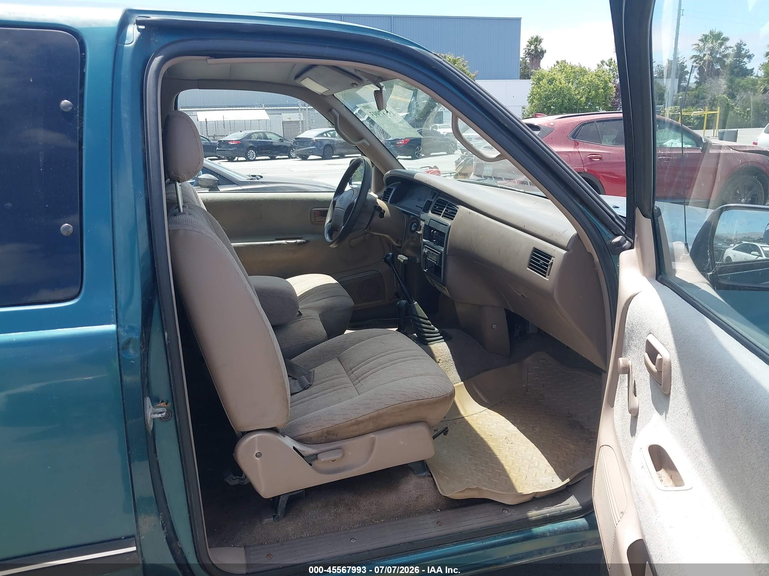 1997 Toyota T100 Dx V6 Green vin: JT4UN22D1V0035412