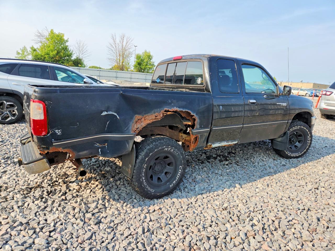 1996 Toyota T100 Dx Black vin: JT4UN22D2T0022424