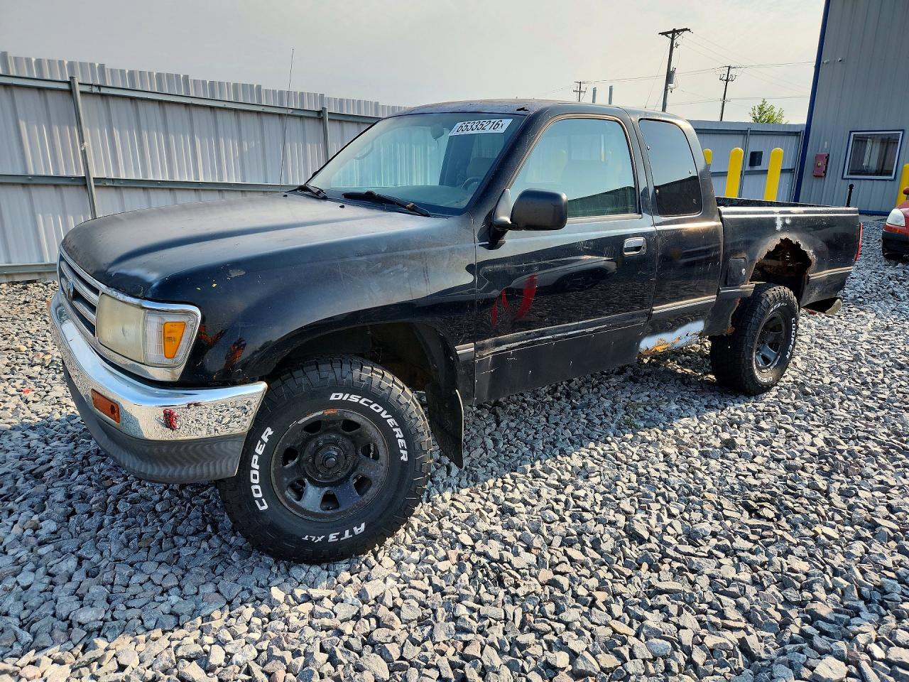 1996 Toyota T100 Dx Black vin: JT4UN22D2T0022424