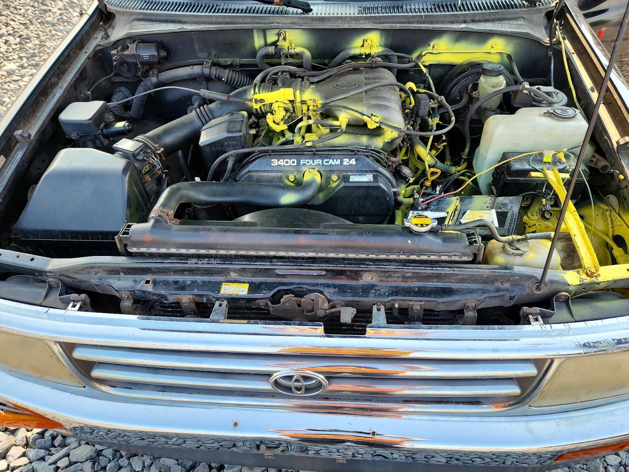 1996 Toyota T100 Dx Black vin: JT4UN22D2T0022424
