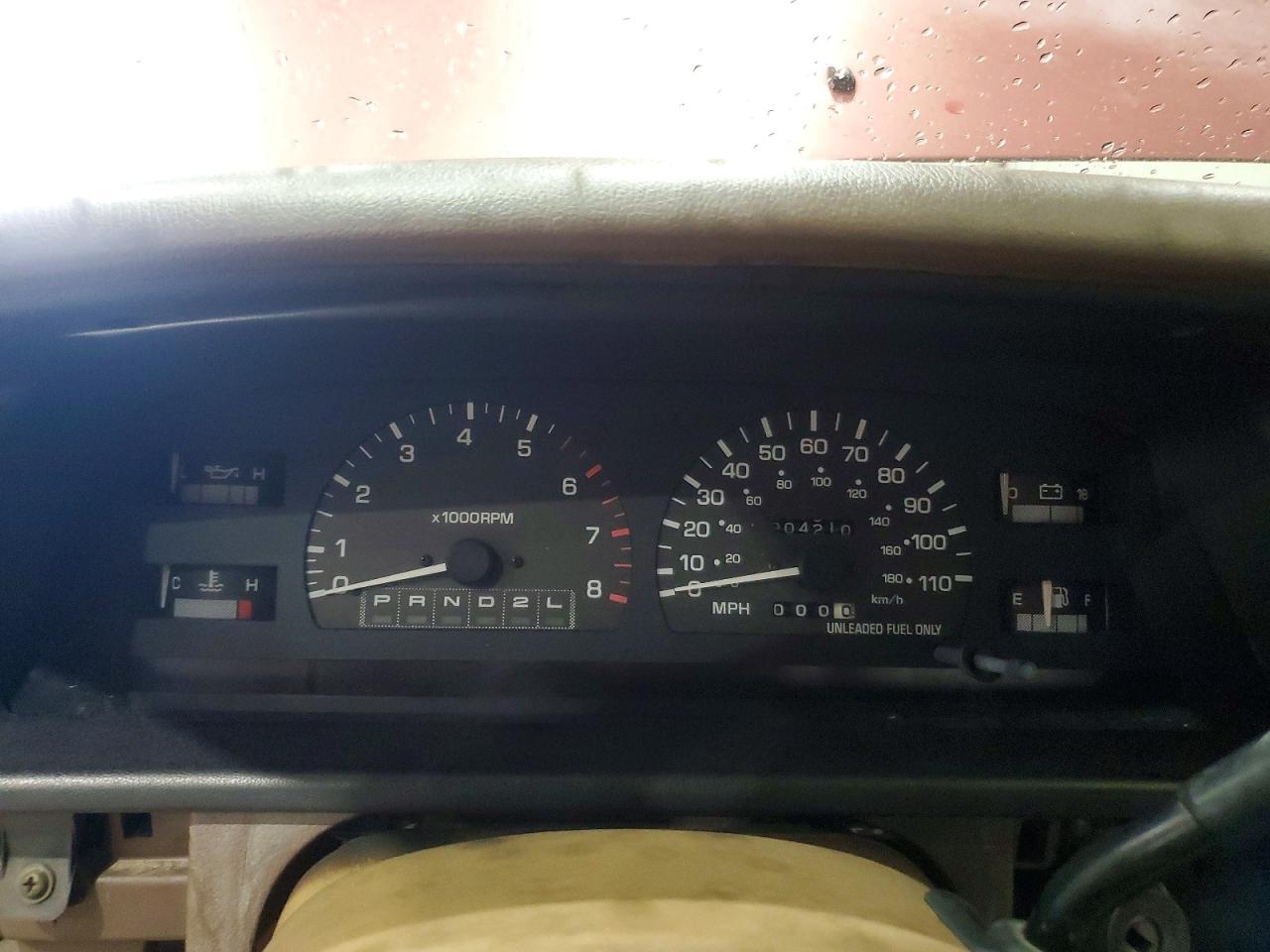 1996 Toyota T100 Xtracab Burgundy vin: JT4UN22D4T0025101