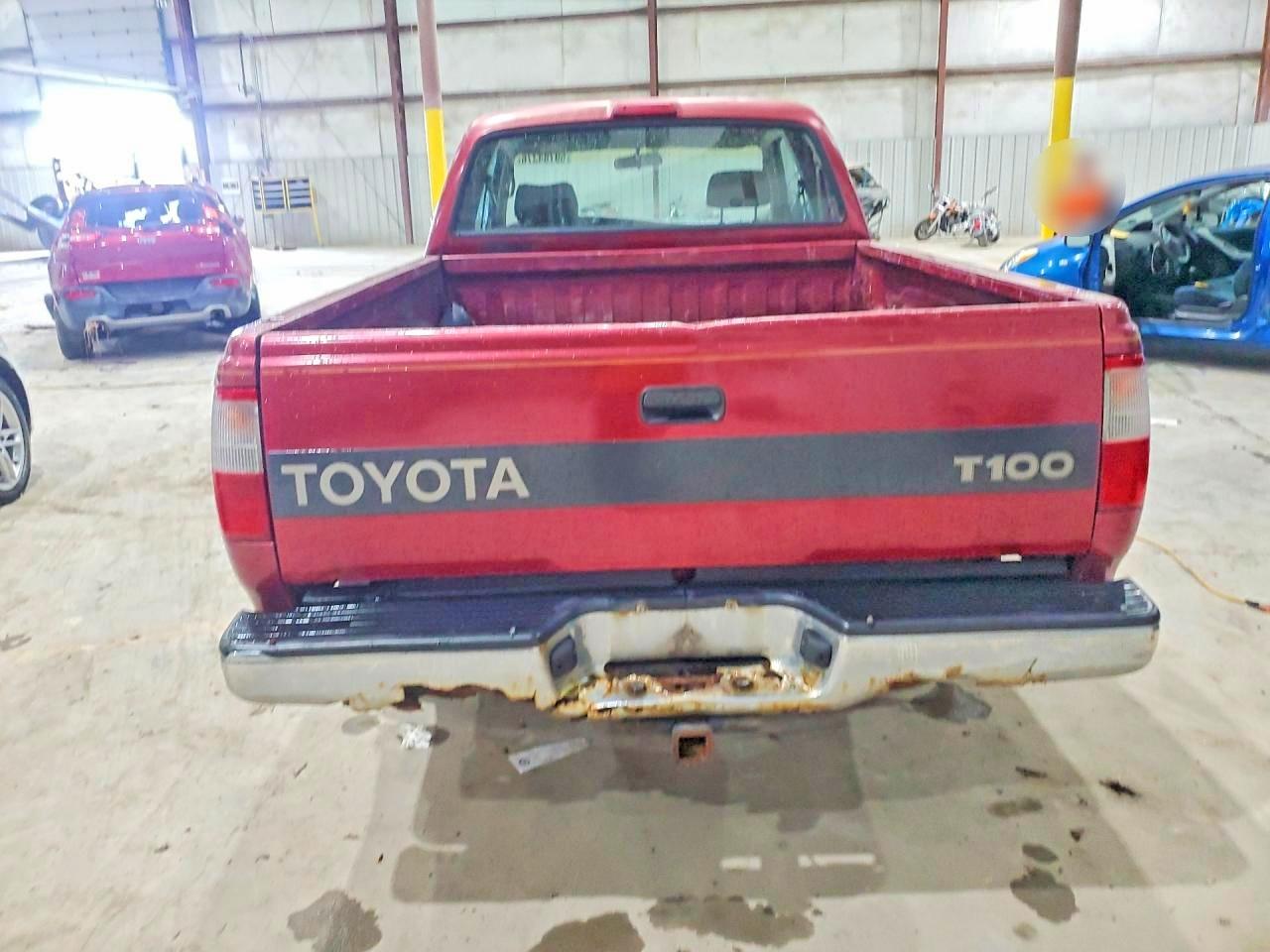 1996 Toyota T100 Xtracab Burgundy vin: JT4UN22D4T0025101
