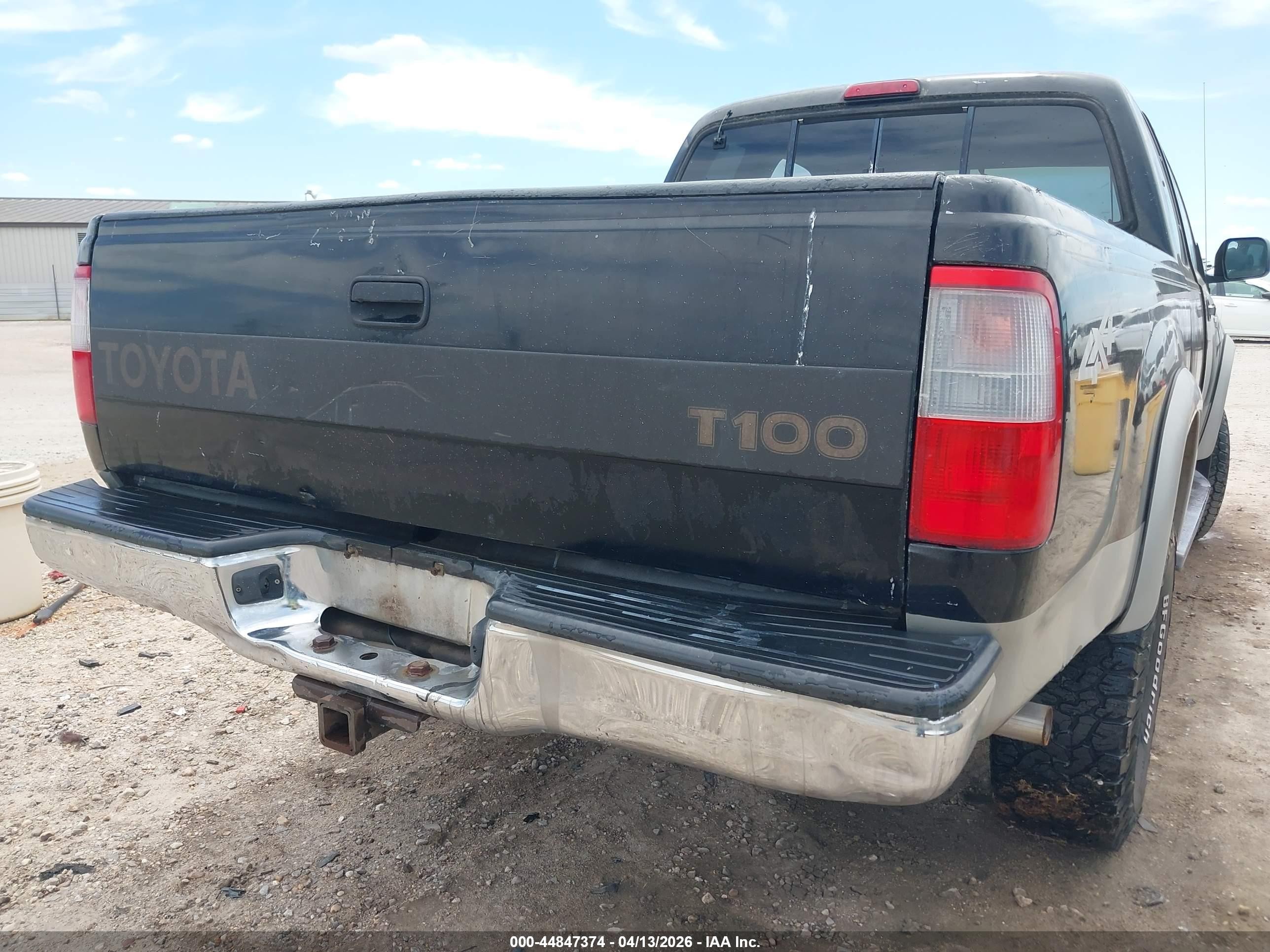 1998 Toyota T100 Dx V6 Black vin: JT4UN22D4W0051069