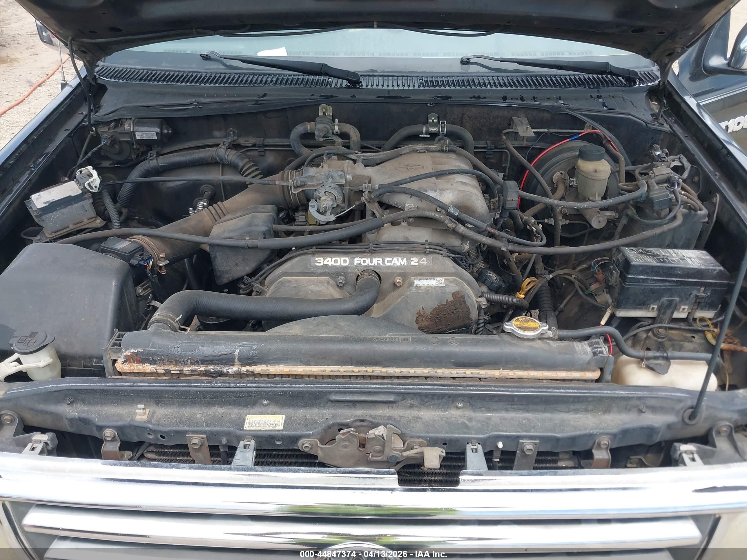 1998 Toyota T100 Dx V6 Black vin: JT4UN22D4W0051069