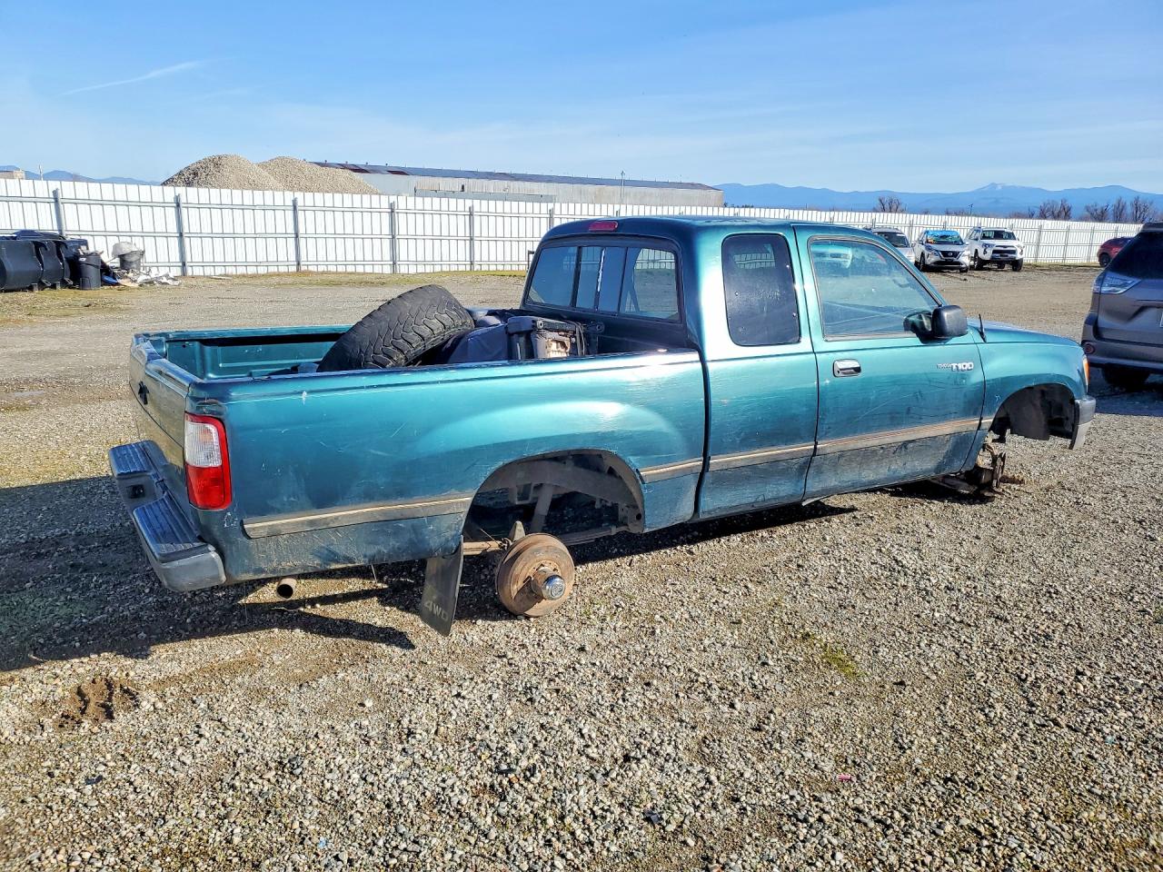 1998 Toyota T100 Xtracab Синий vin: JT4UN22D4W0051539