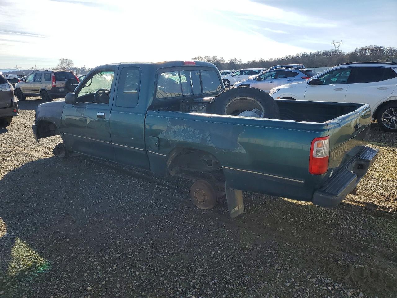 1998 Toyota T100 Xtracab Синий vin: JT4UN22D4W0051539