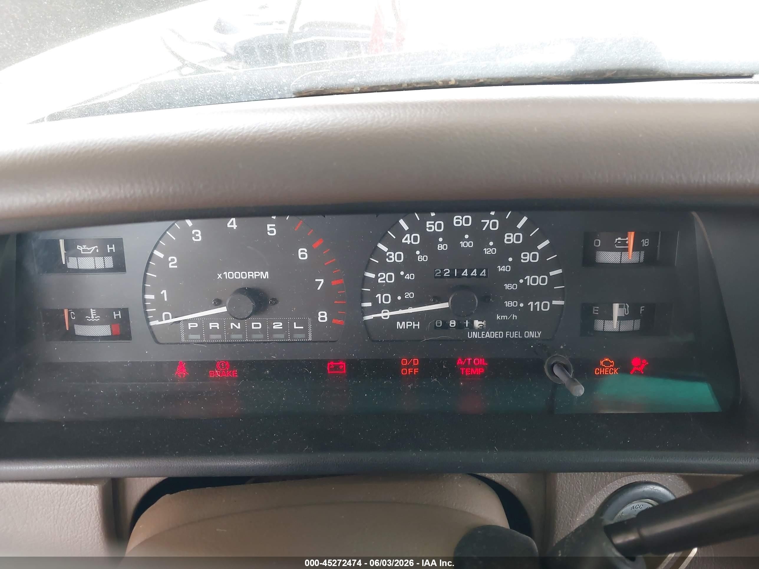 1997 Toyota T100 Dx V6 Black vin: JT4UN22D5V0035641