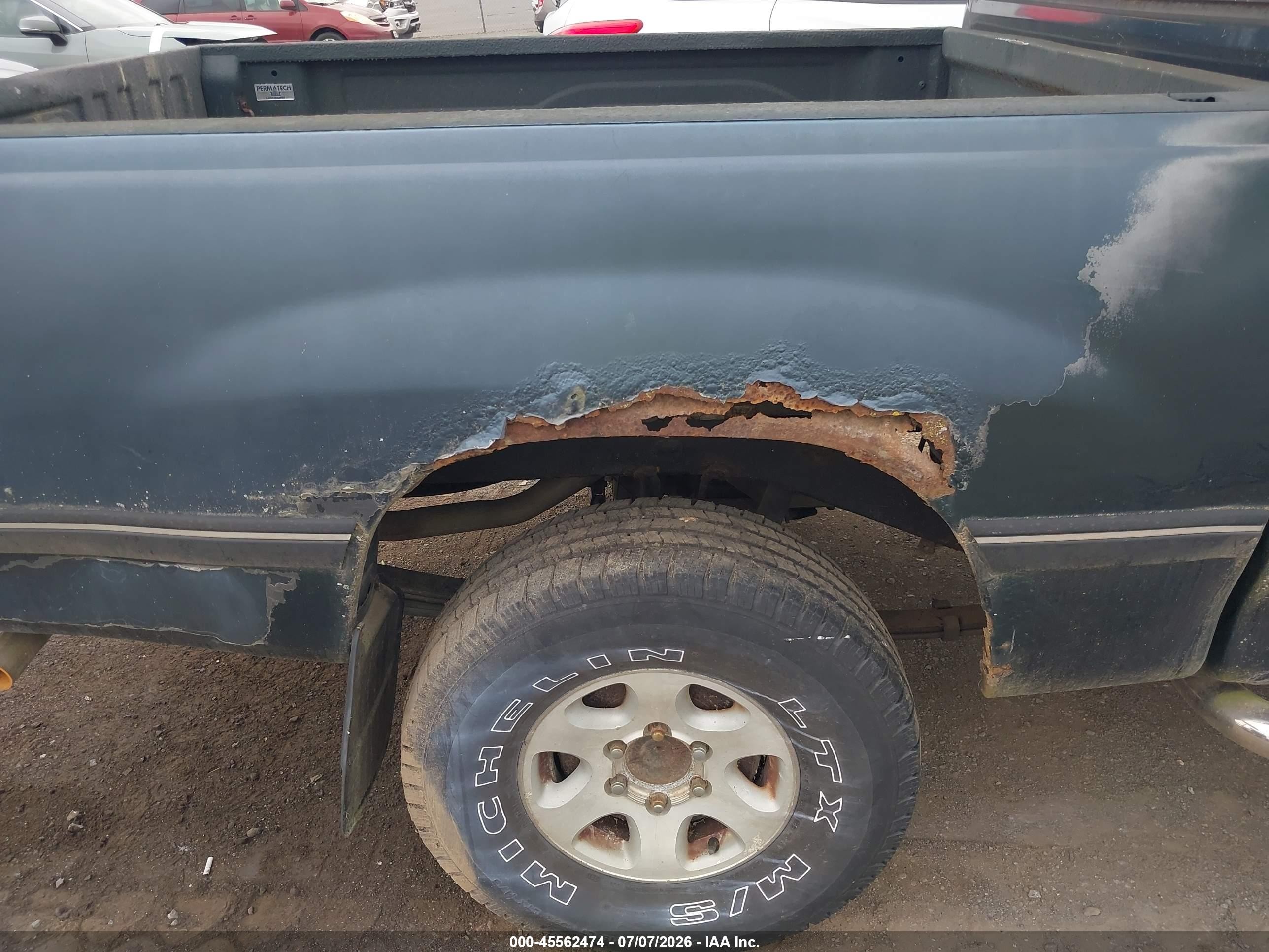 1996 Toyota T100 Xtracab Green vin: JT4UN22DXT0025393