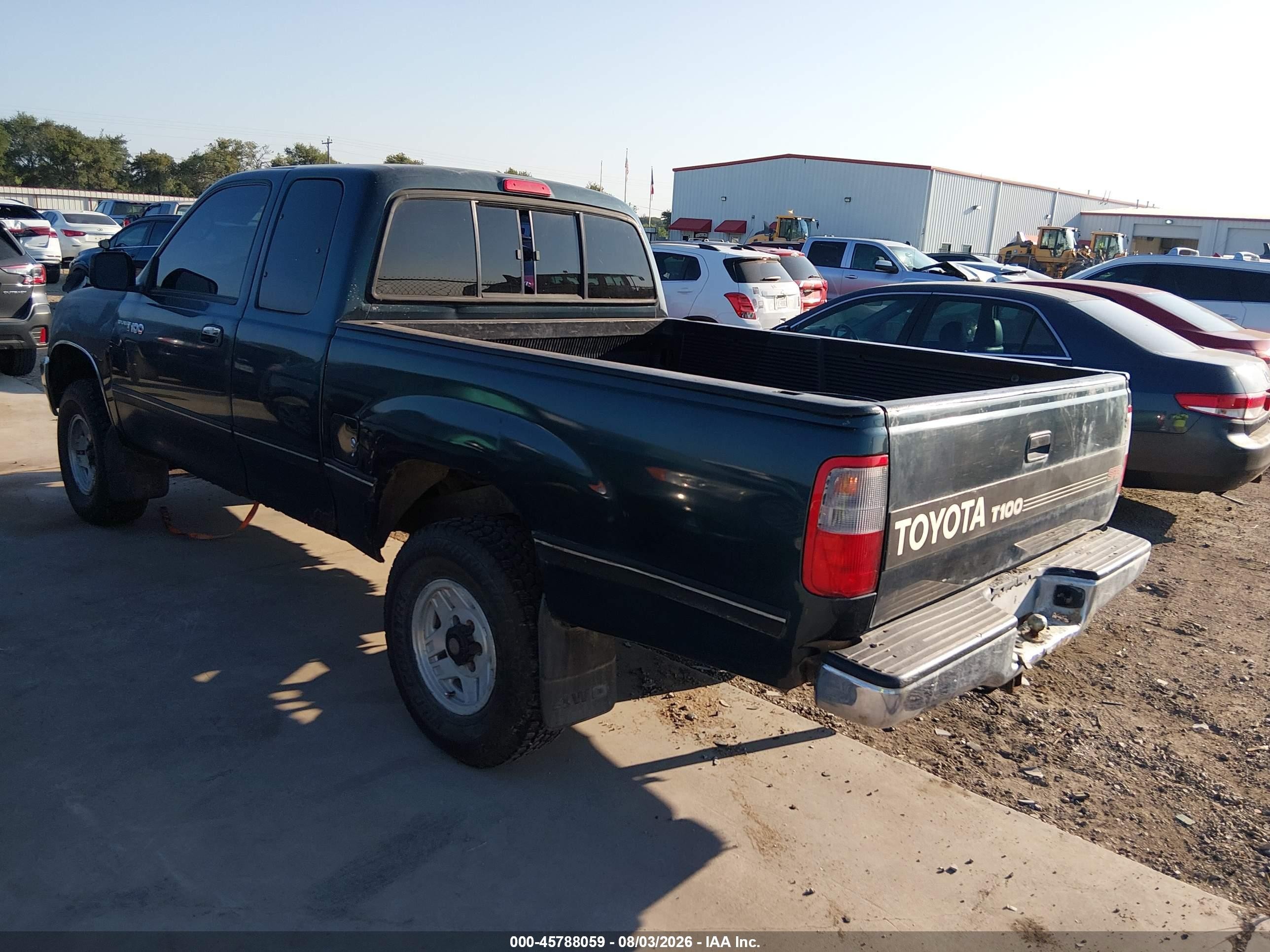 1996 Toyota T100 Xtracab Sr5 Blue vin: JT4UN24D0T0020006