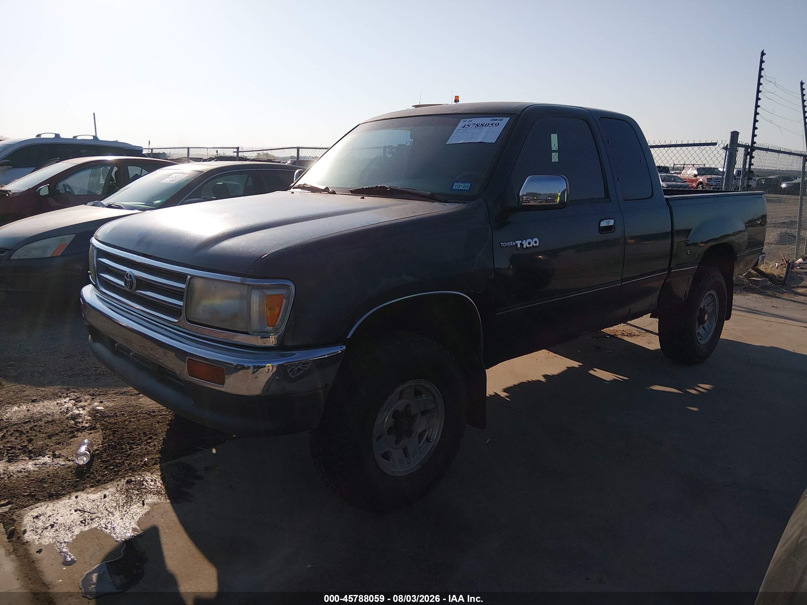 1996 Toyota T100 Xtracab Sr5 Blue vin: JT4UN24D0T0020006