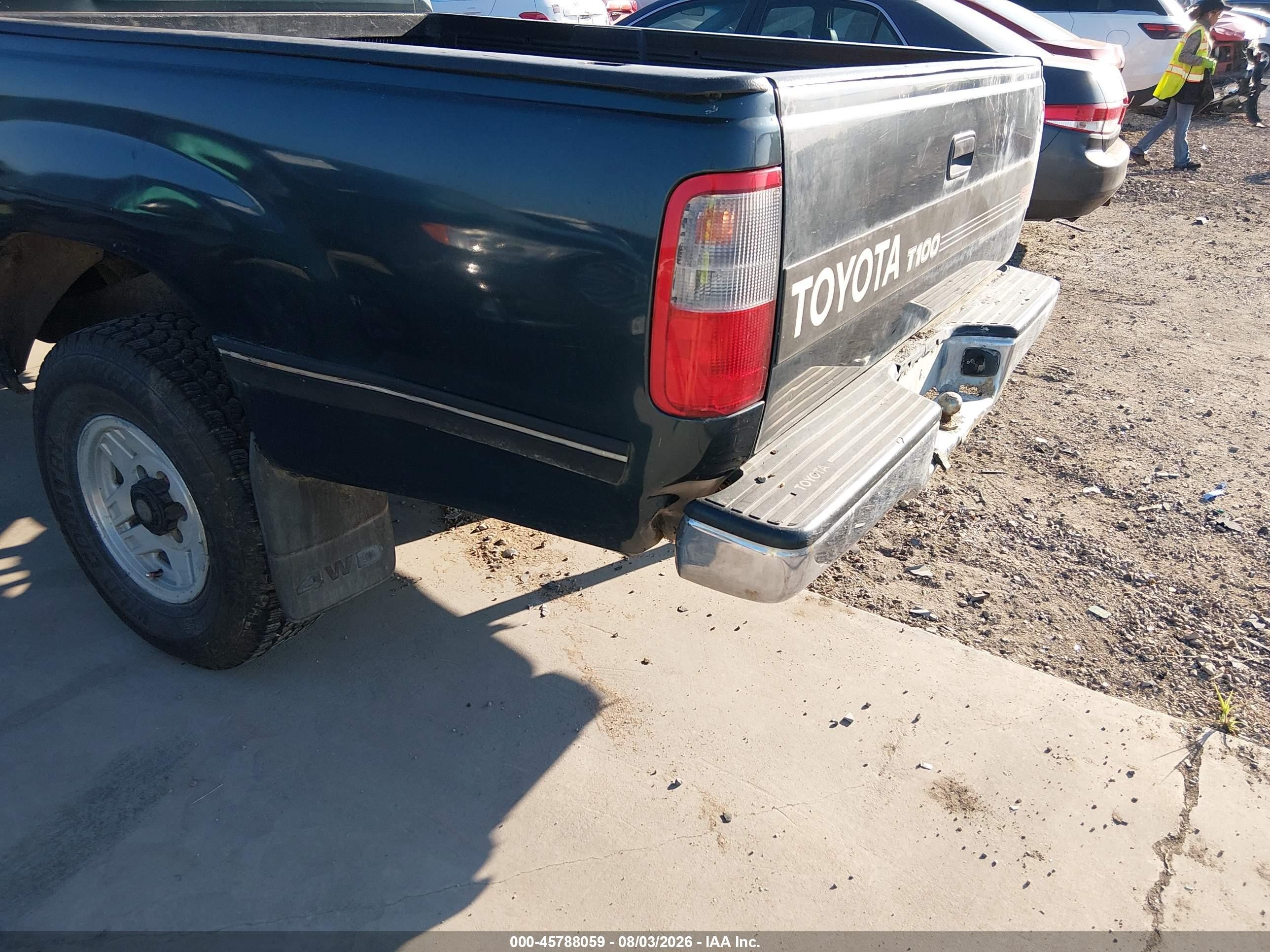 1996 Toyota T100 Xtracab Sr5 Blue vin: JT4UN24D0T0020006