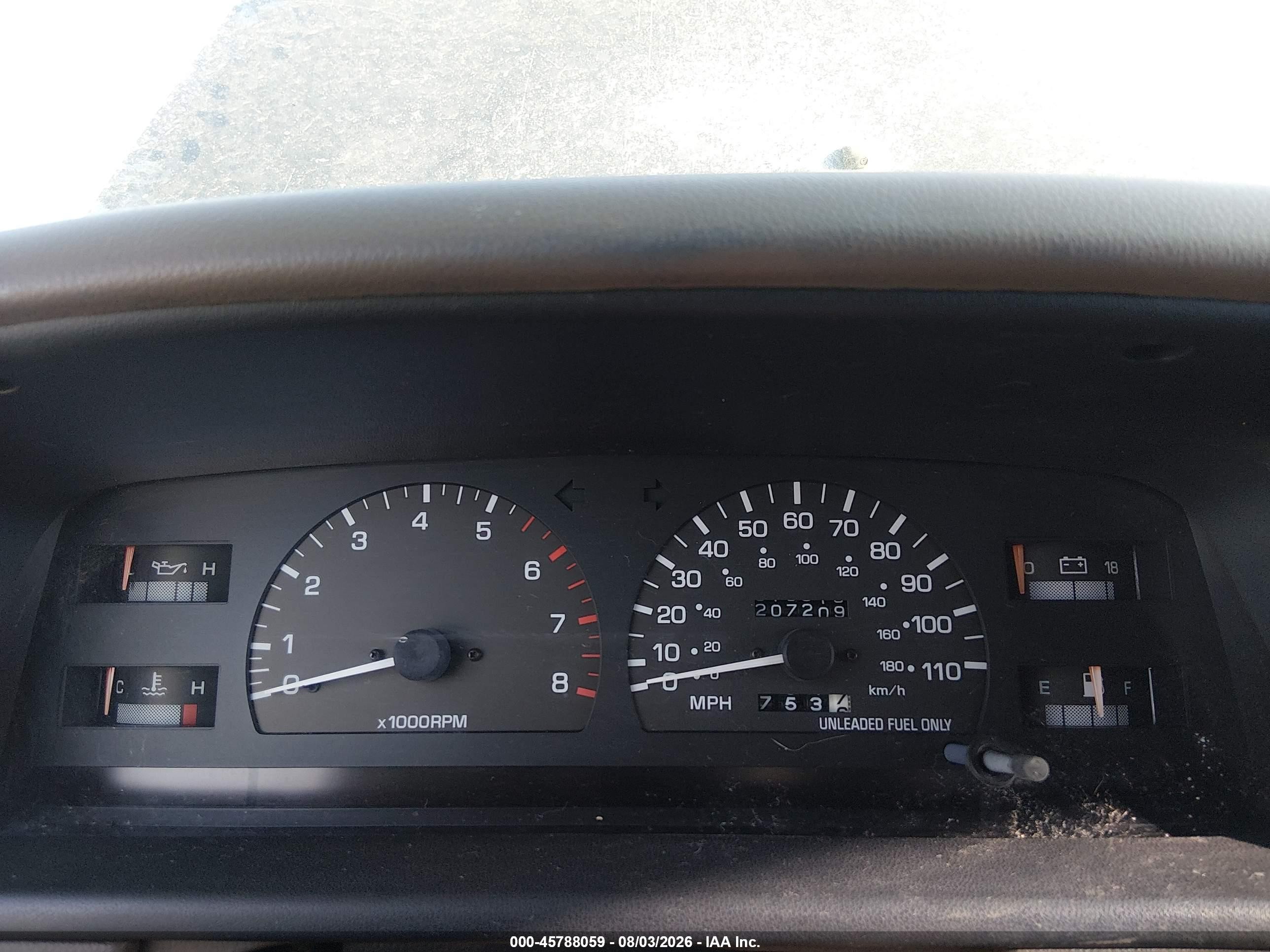 1996 Toyota T100 Xtracab Sr5 Blue vin: JT4UN24D0T0020006