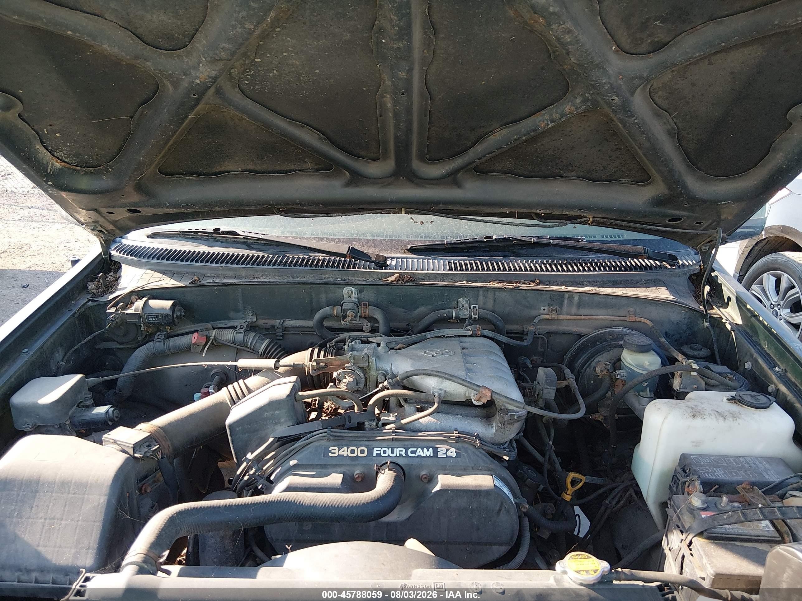 1996 Toyota T100 Xtracab Sr5 Blue vin: JT4UN24D0T0020006