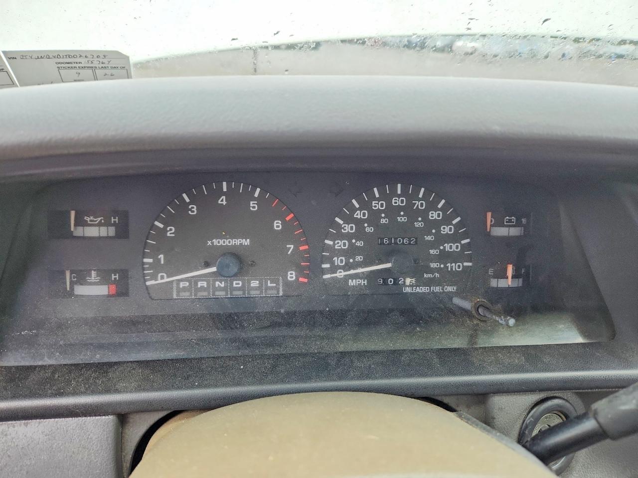 1996 Toyota T100 Sr5 White vin: JT4UN24D1T0026705