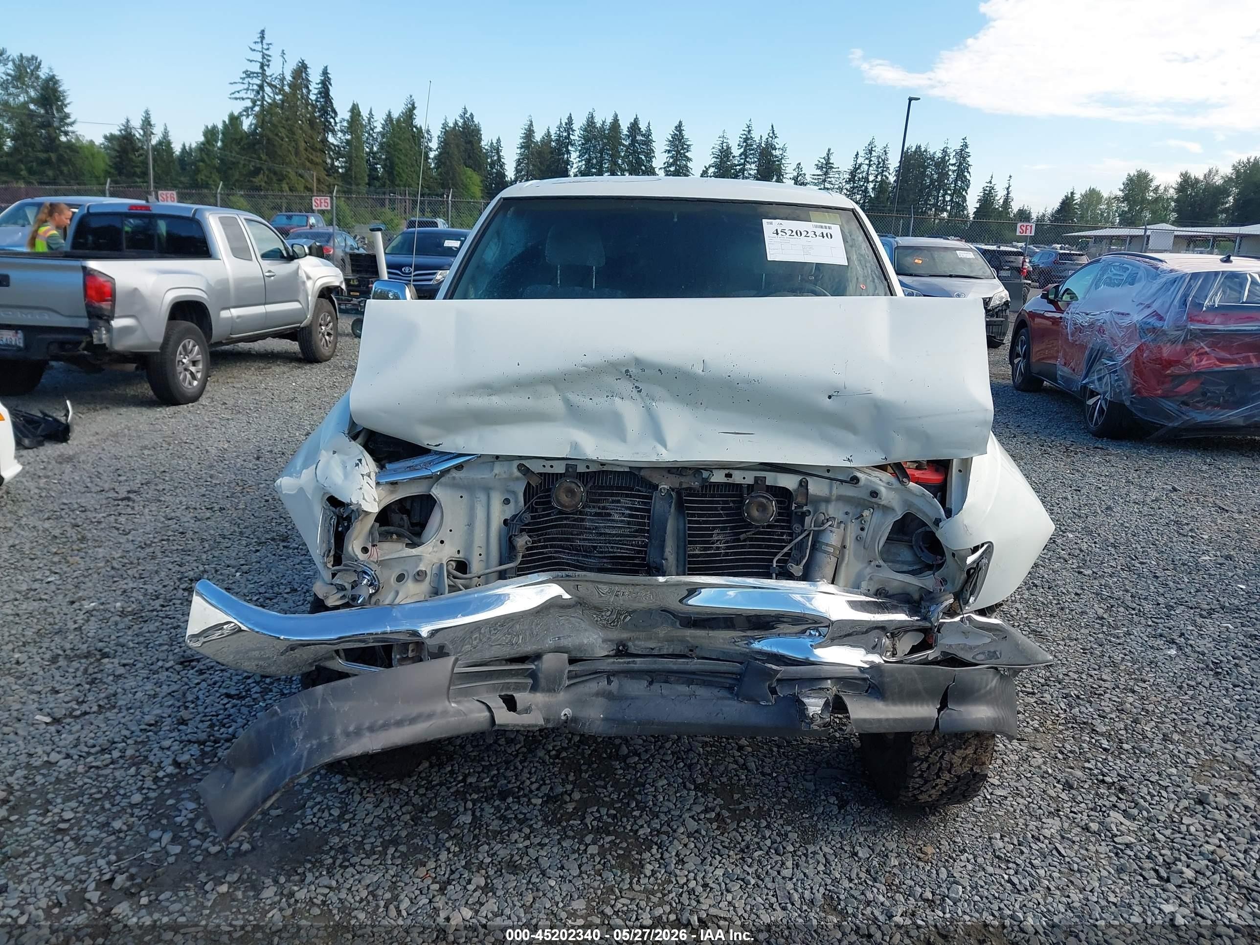 1997 Toyota T100 Sr5 V6 White vin: JT4UN24D1V0042602