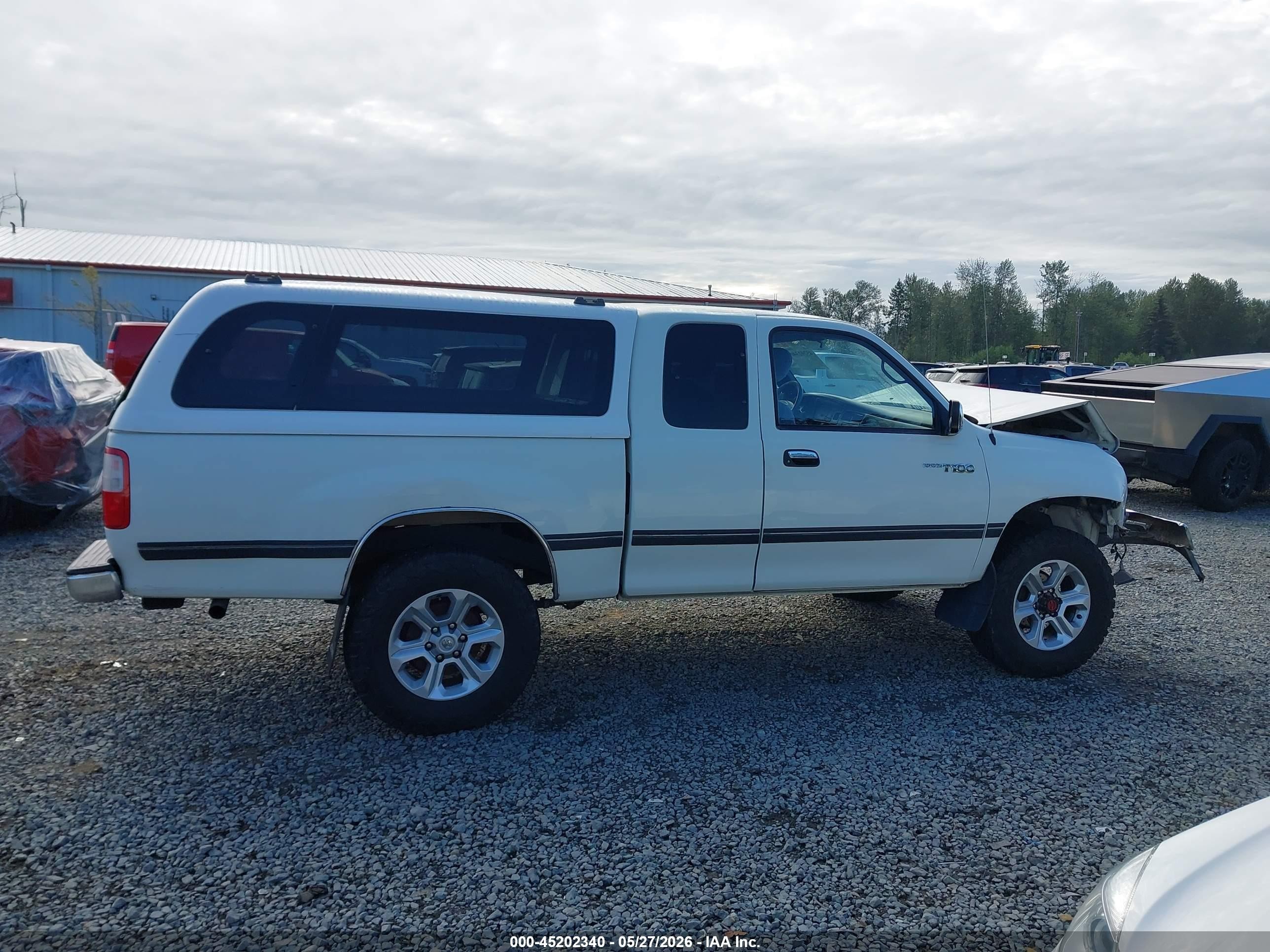 1997 Toyota T100 Sr5 V6 White vin: JT4UN24D1V0042602