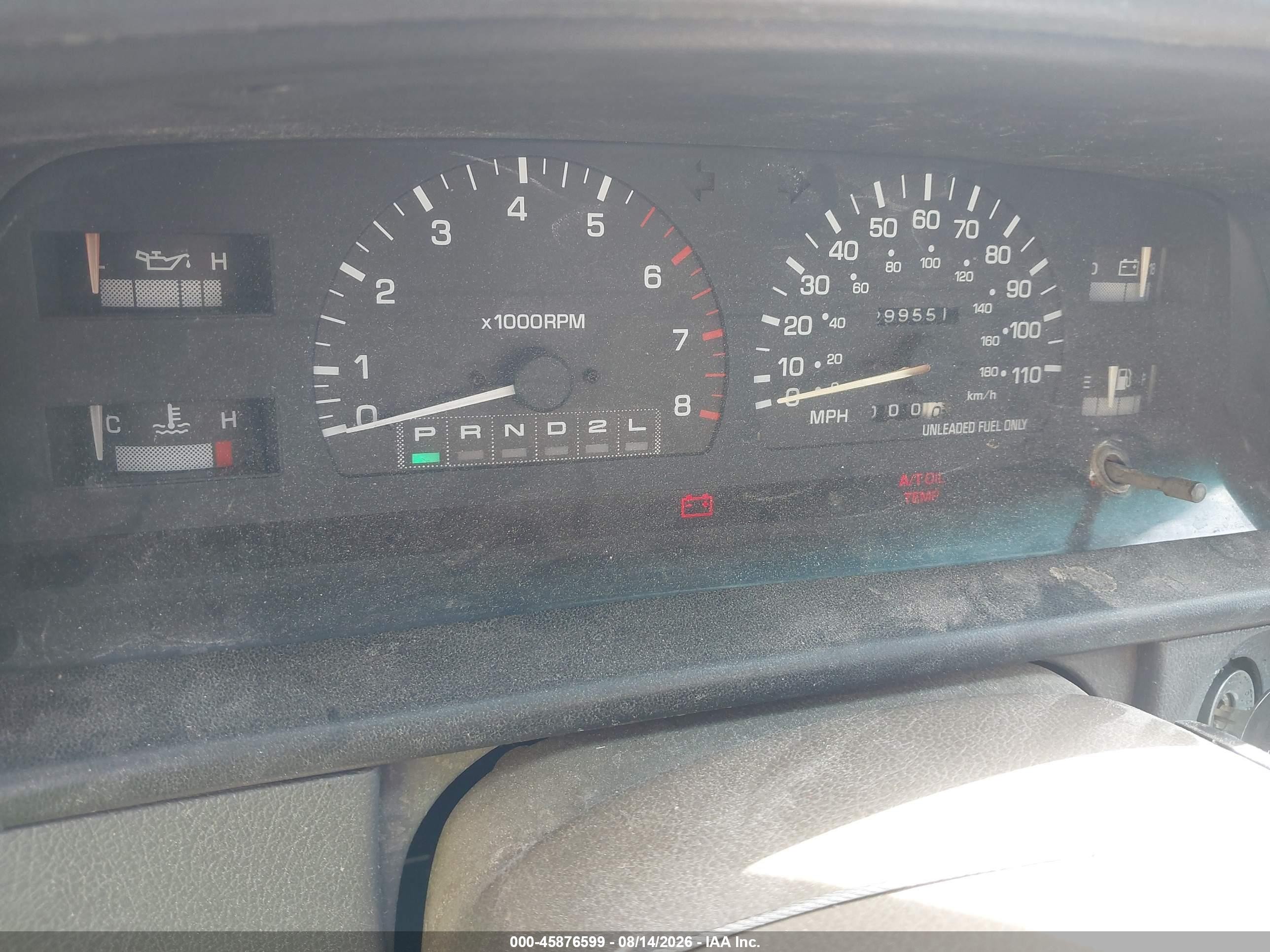 1996 Toyota T100 Xtracab Sr5 Gray vin: JT4UN24D2T0026812