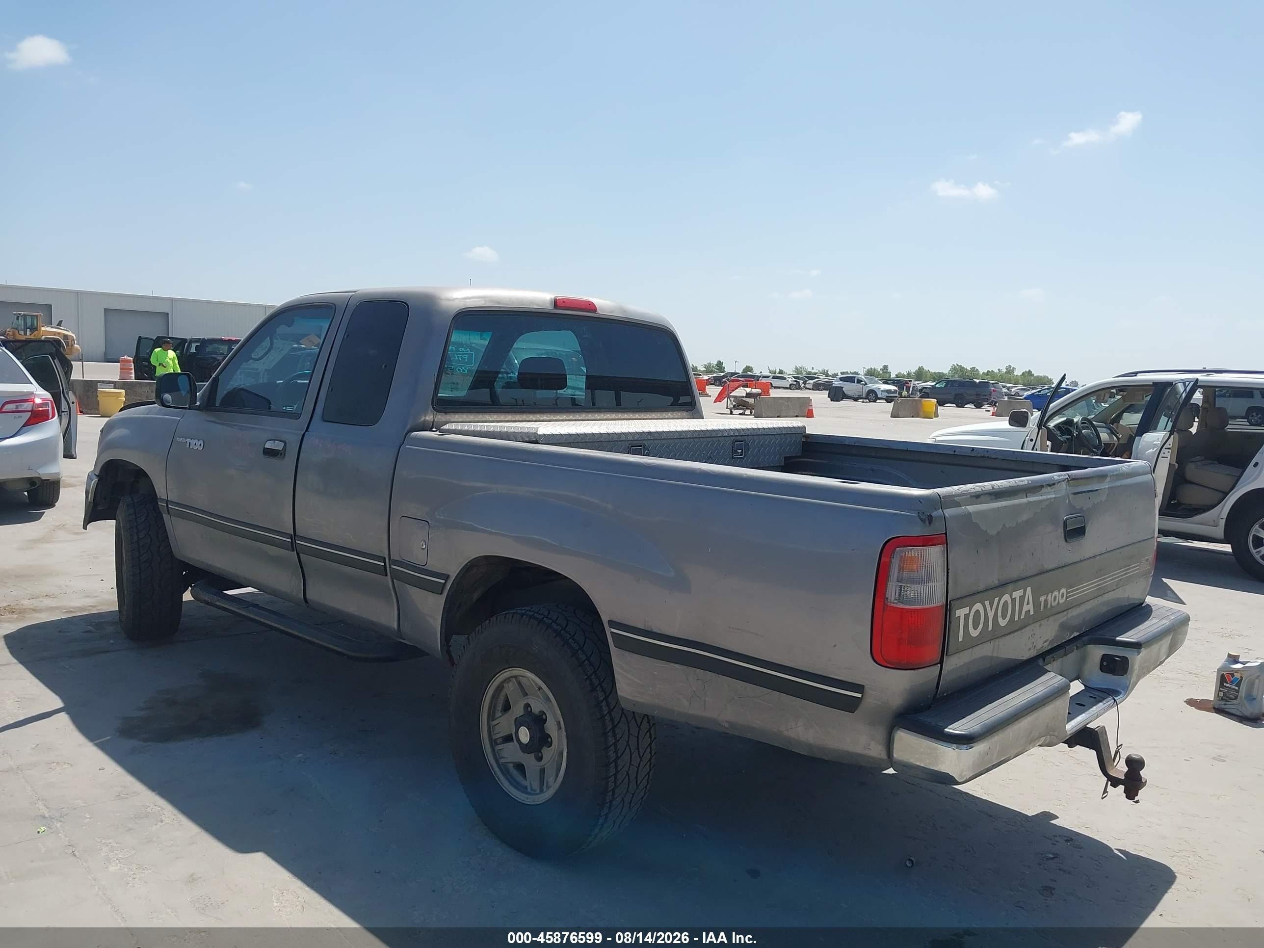 1996 Toyota T100 Xtracab Sr5 Gray vin: JT4UN24D2T0026812