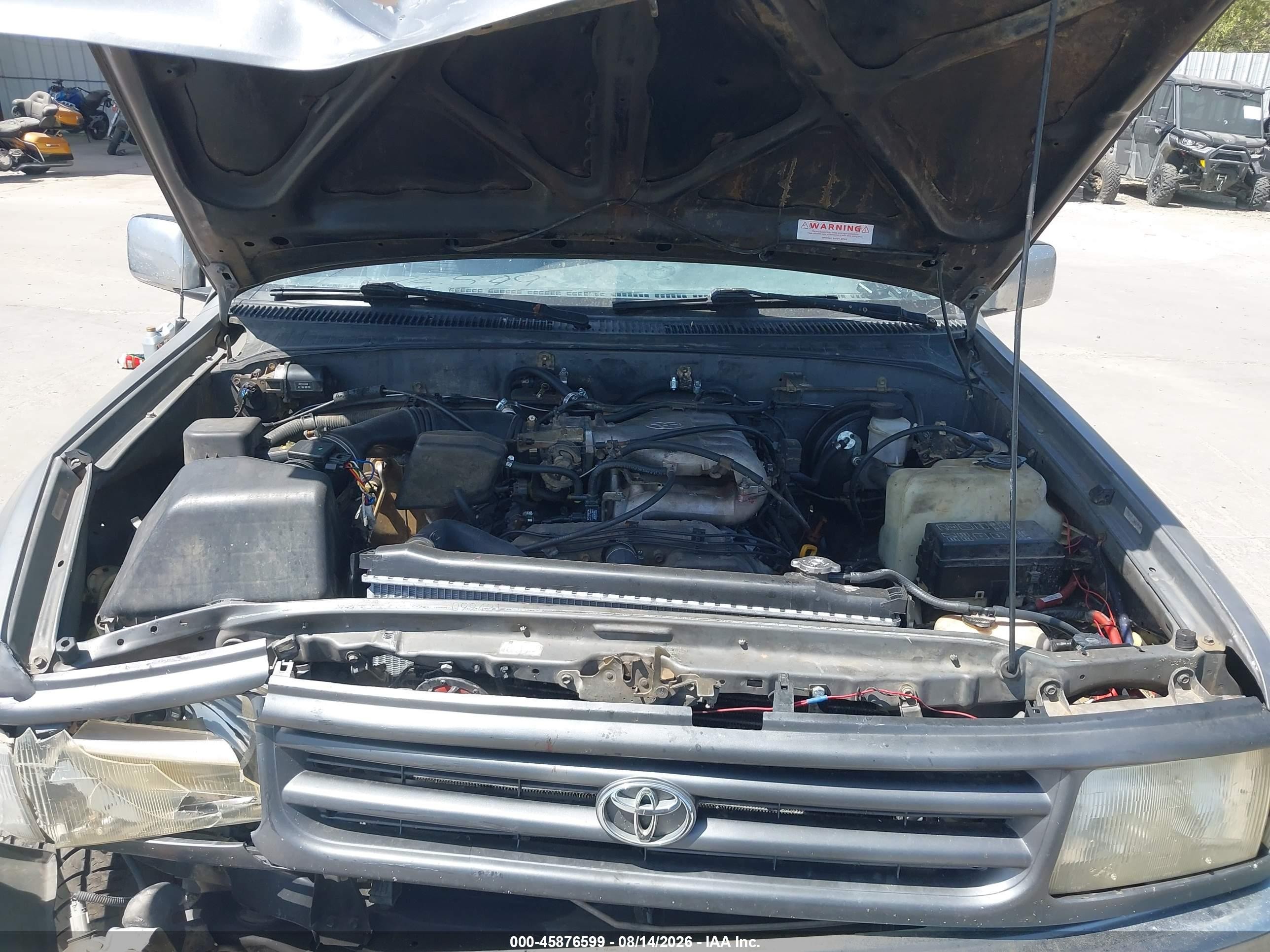 1996 Toyota T100 Xtracab Sr5 Gray vin: JT4UN24D2T0026812