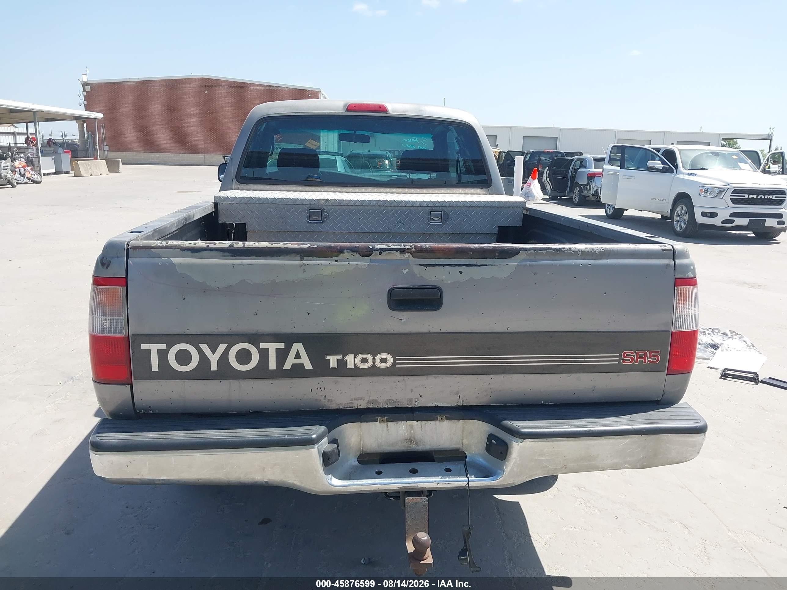 1996 Toyota T100 Xtracab Sr5 Gray vin: JT4UN24D2T0026812