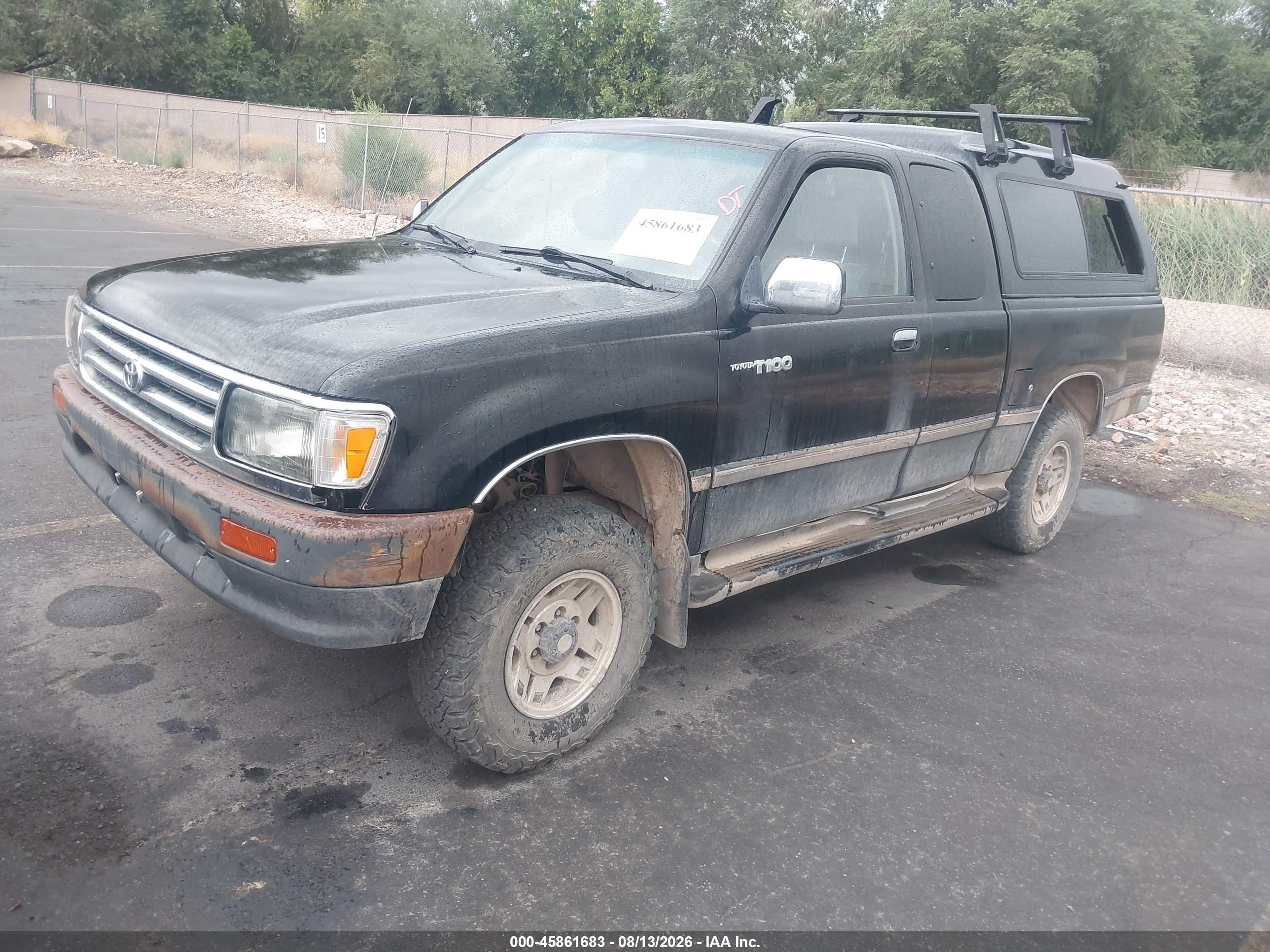 1996 Toyota T100 Xtracab Sr5 Черный vin: JT4UN24D4T0018128