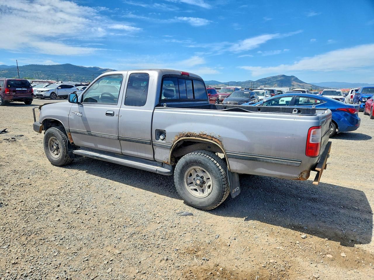 1996 Toyota T100 Xtracab Sr5 Gray vin: JT4UN24D4T0030344