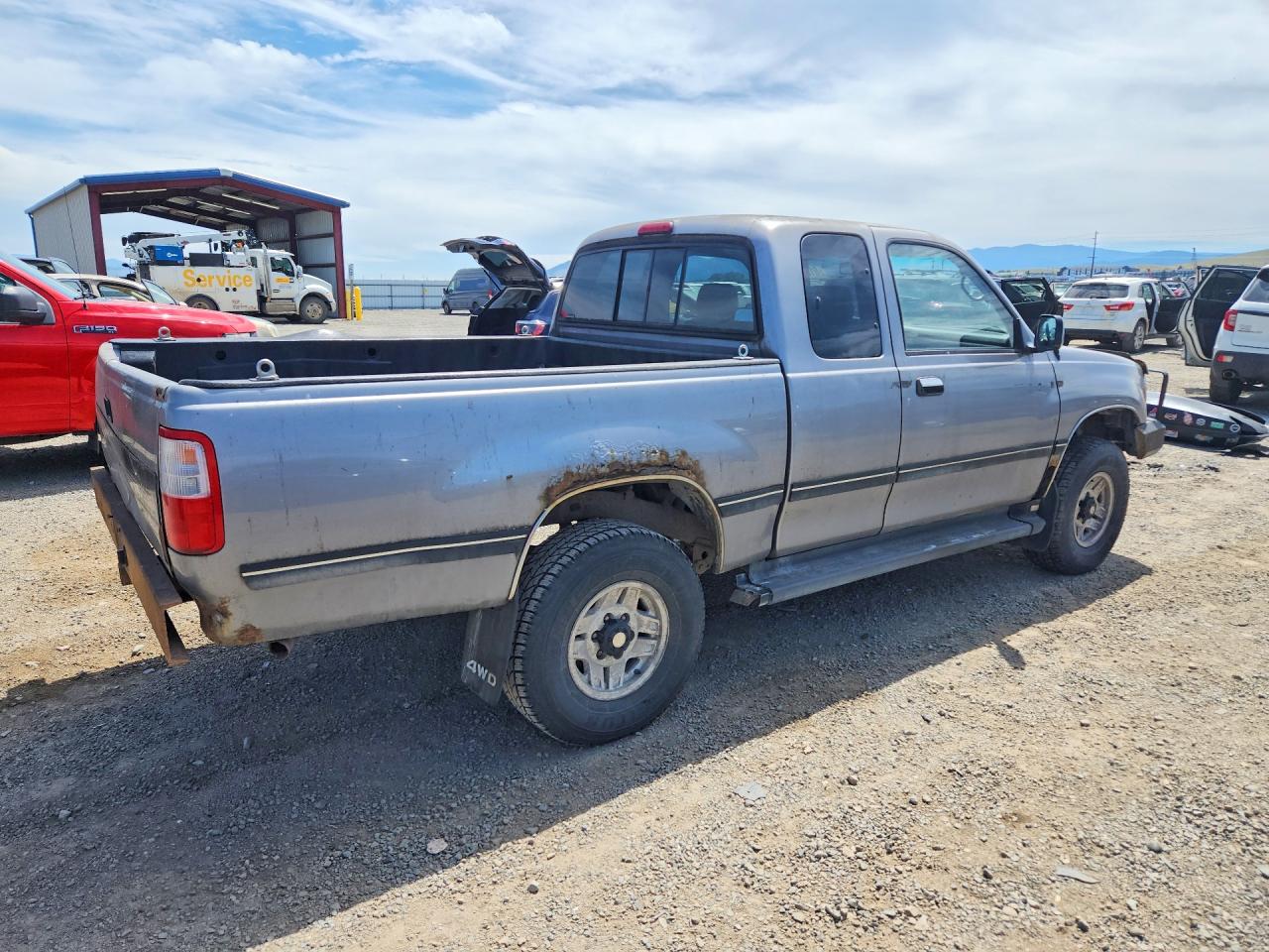 1996 Toyota T100 Xtracab Sr5 Gray vin: JT4UN24D4T0030344