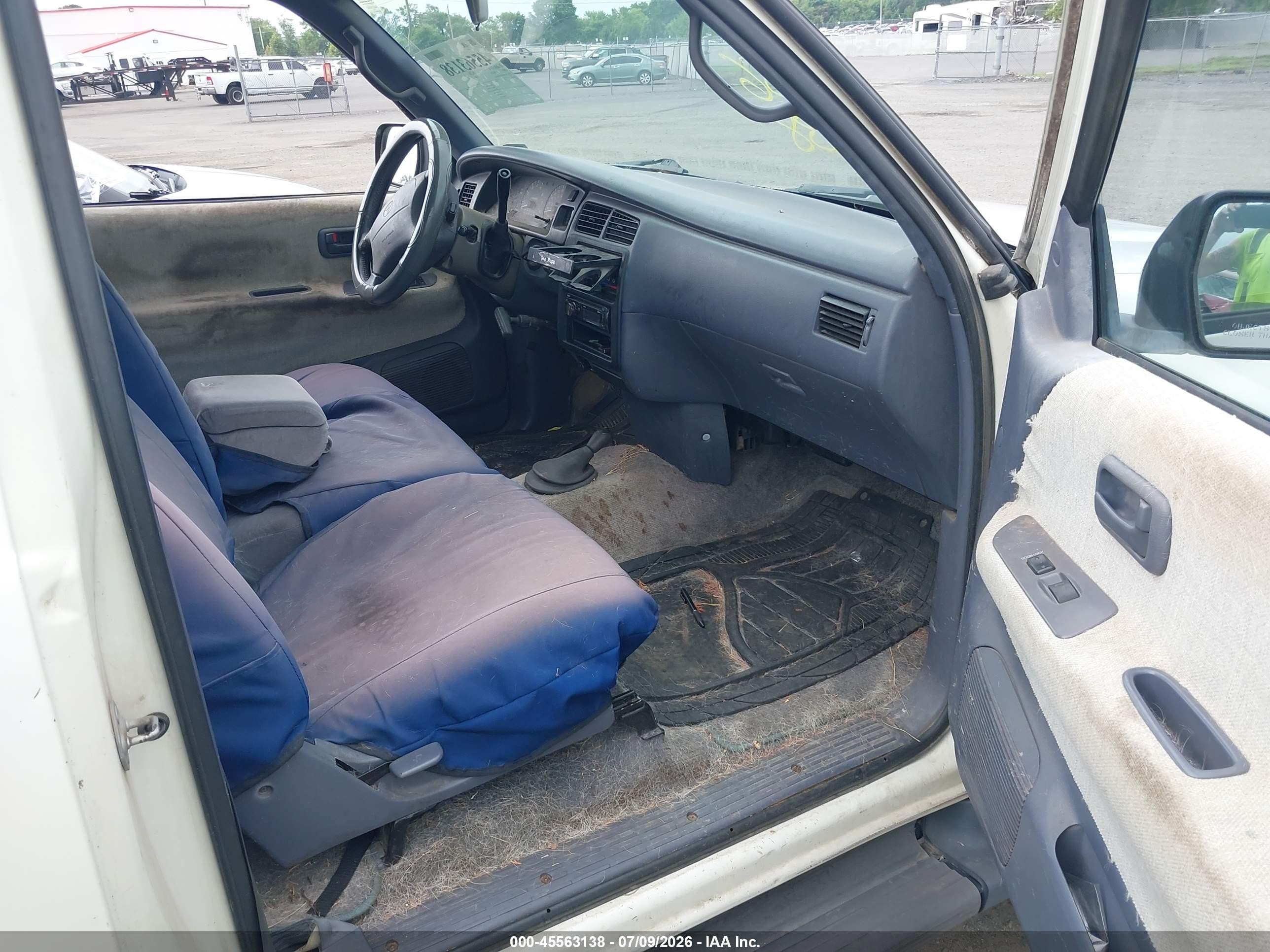 1997 Toyota T100 Sr5 V6 White vin: JT4UN24D4V0044621