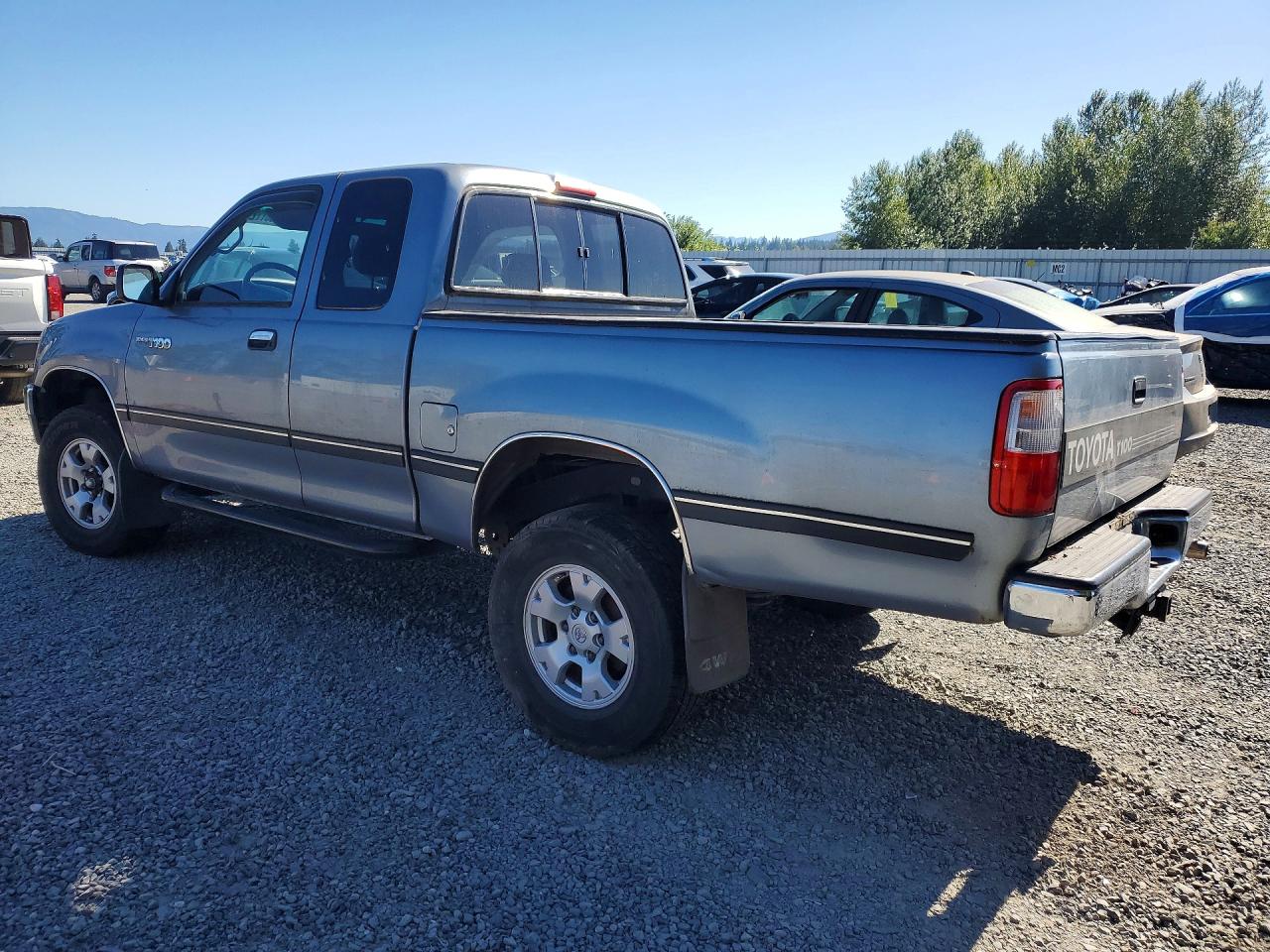 1998 Toyota T100 Xtracab Sr5 Silver vin: JT4UN24D4W0055118