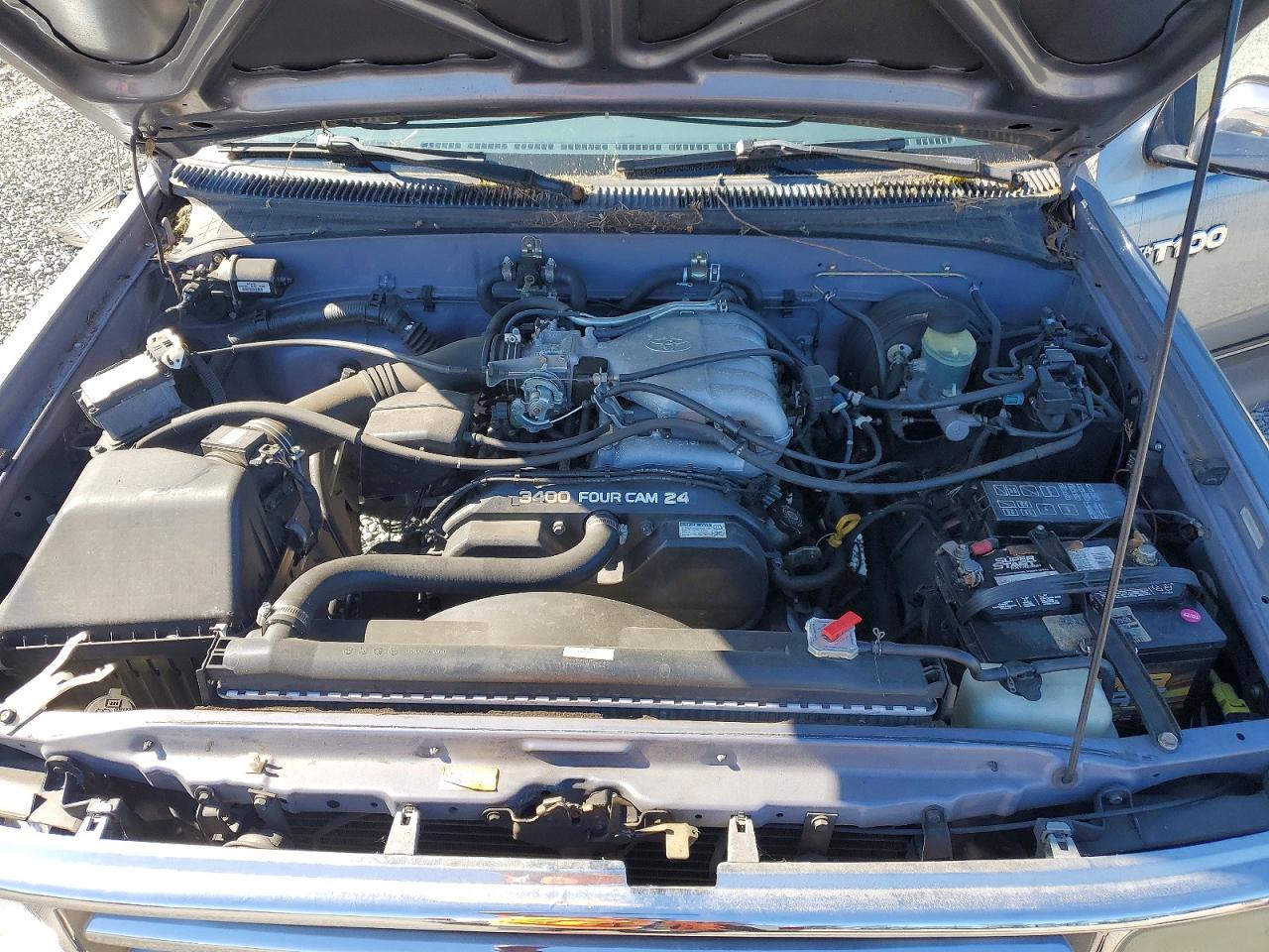 1998 Toyota T100 Xtracab Sr5 Silver vin: JT4UN24D4W0055118