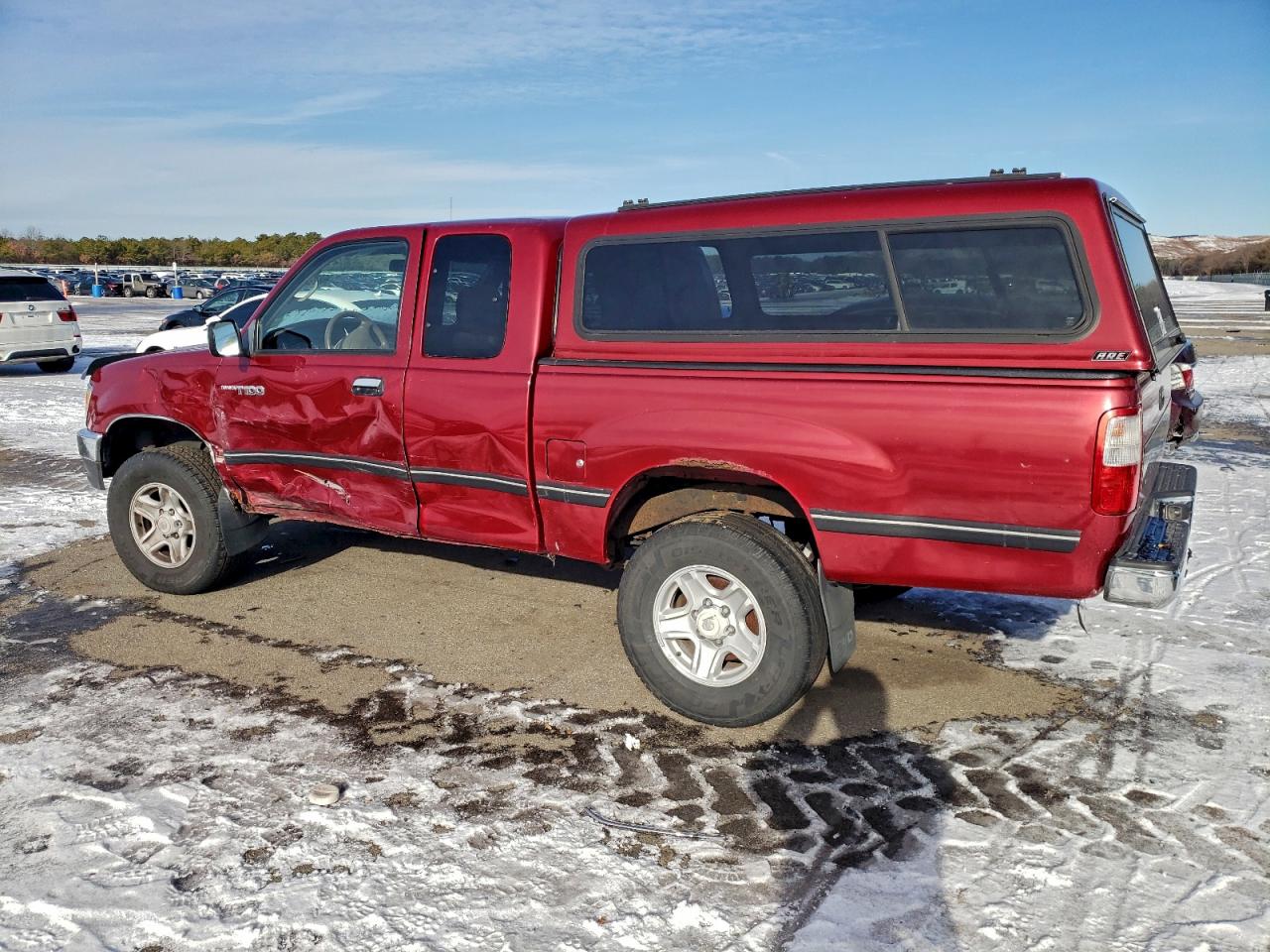 1997 Toyota T100 Xtracab Sr5 Burgundy vin: JT4UN24D7V0041034