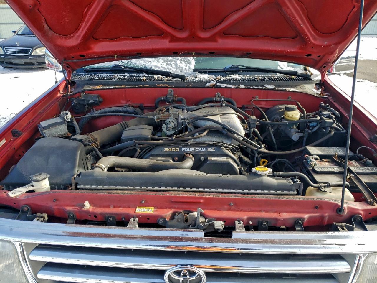 1997 Toyota T100 Xtracab Sr5 Burgundy vin: JT4UN24D7V0041034