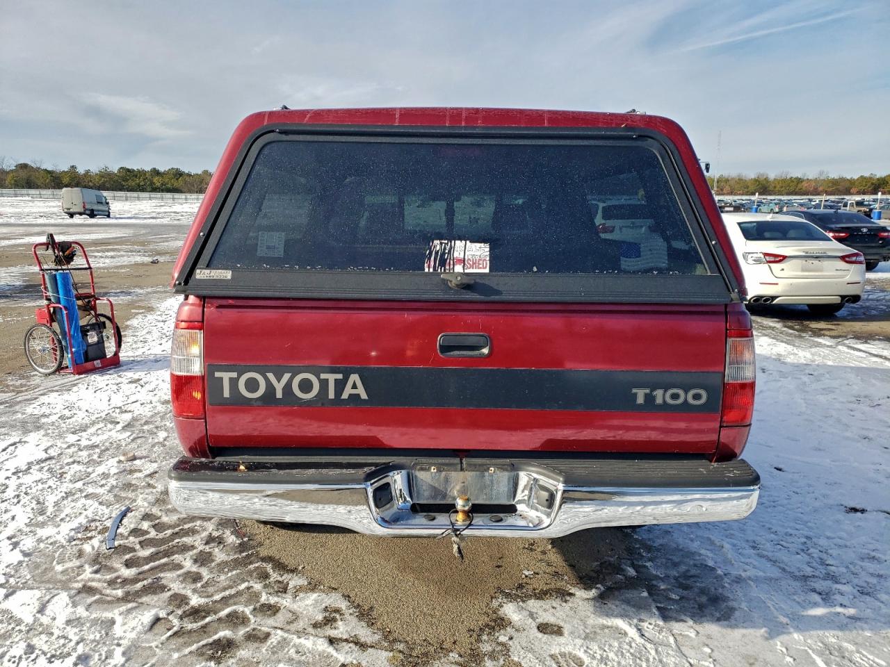 1997 Toyota T100 Xtracab Sr5 Burgundy vin: JT4UN24D7V0041034