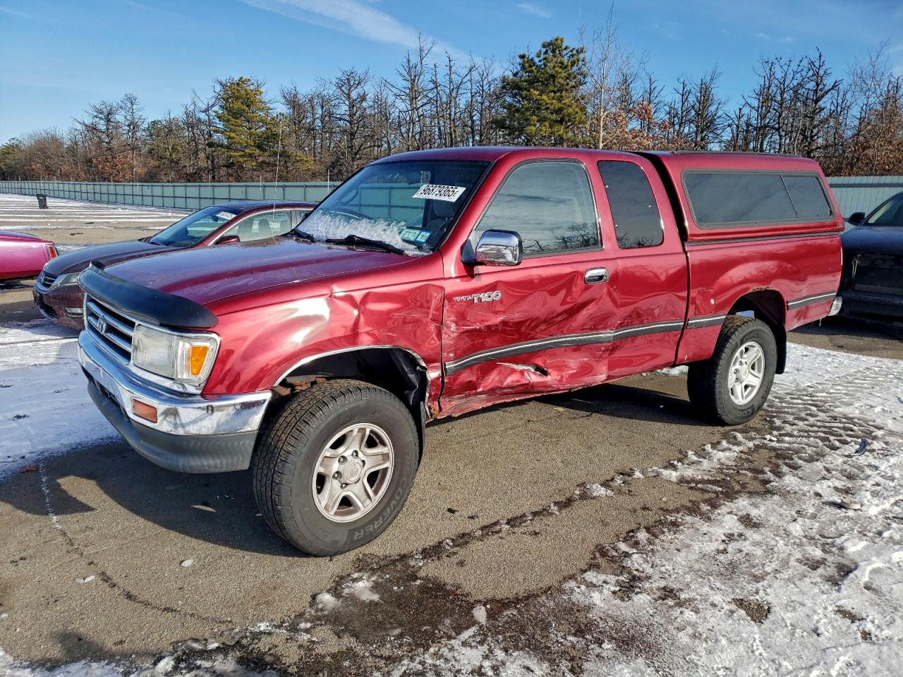 1997 Toyota T100 Xtracab Sr5 Burgundy vin: JT4UN24D7V0041034