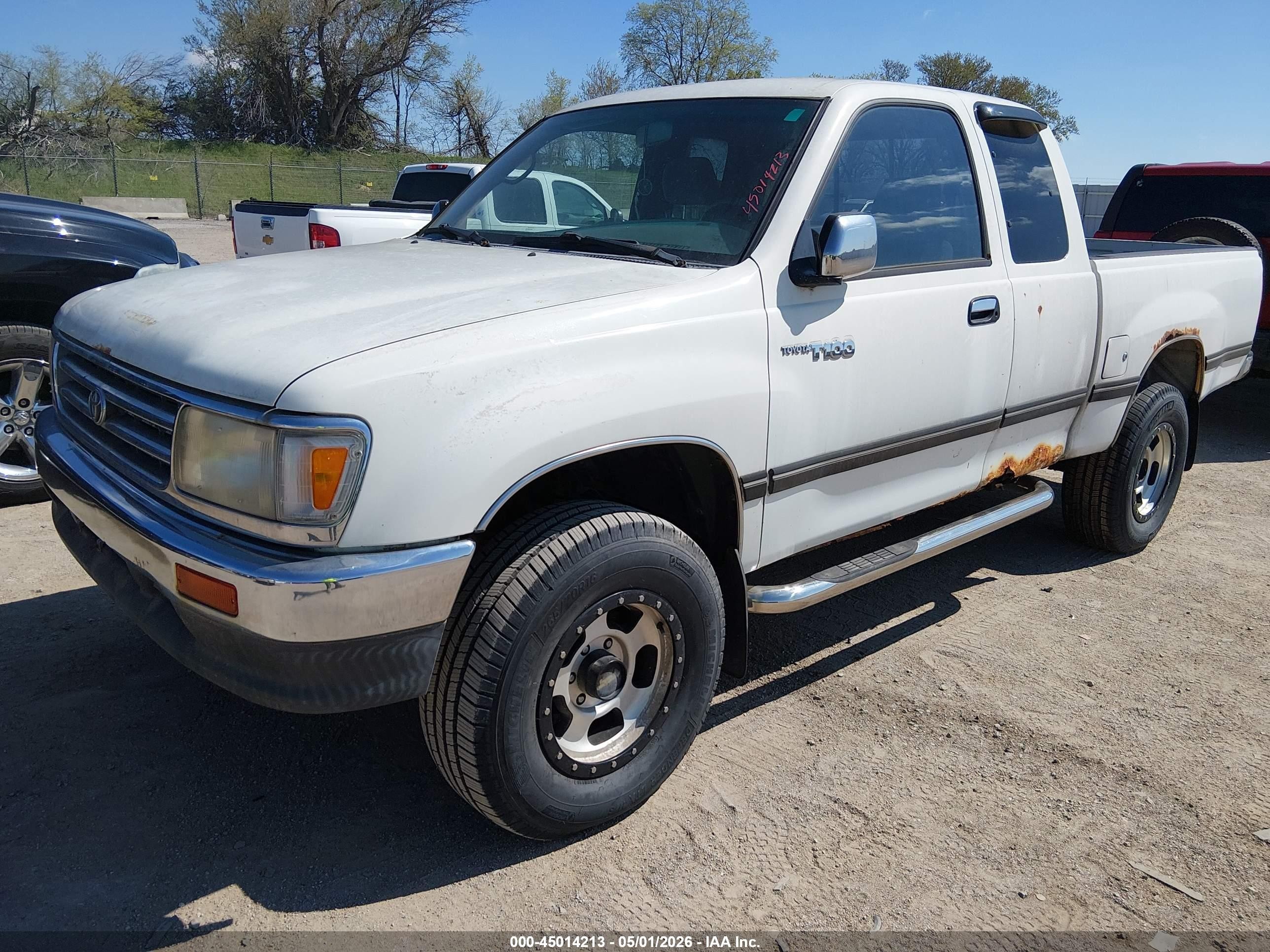 1998 Toyota T100 Sr5 V6 White vin: JT4UN24D7W0053508