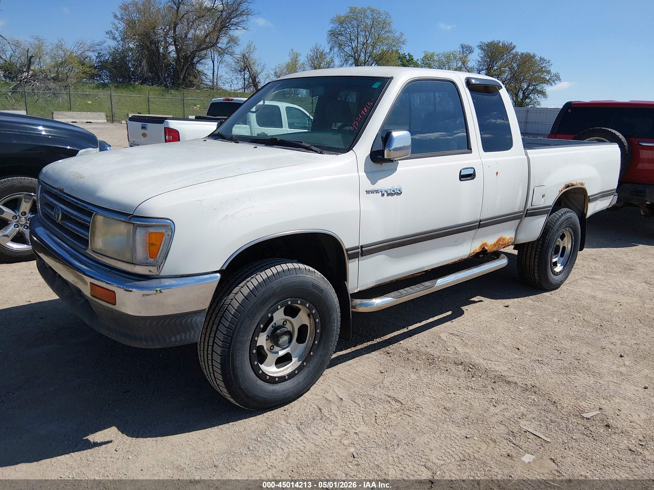 1998 Toyota T100 Sr5 V6 White vin: JT4UN24D7W0053508