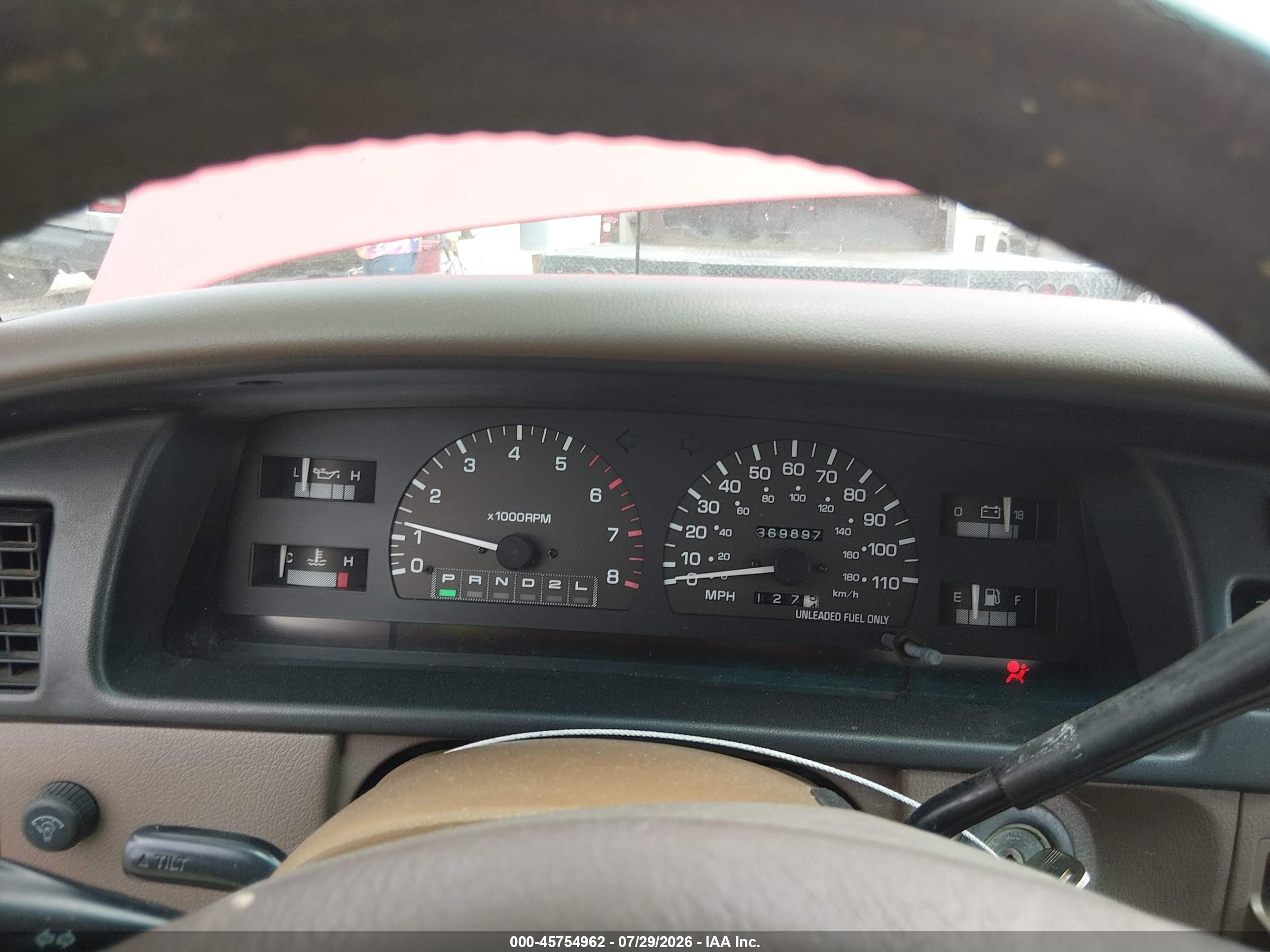 1998 Toyota T100 Sr5 V6 Red vin: JT4UN24D8W0052917
