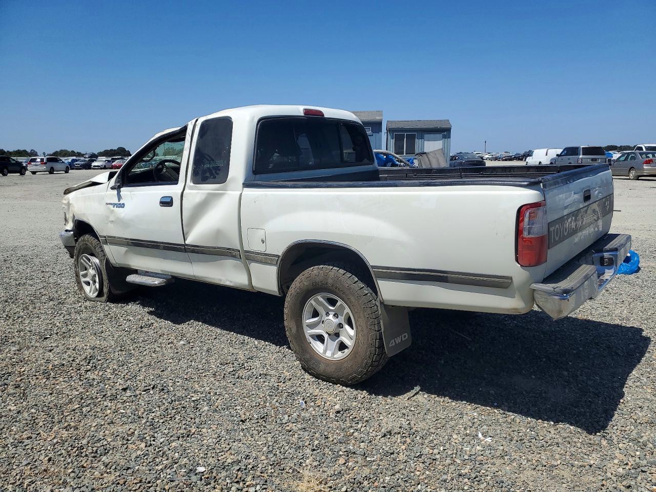 1997 Toyota T100 Xtracab Sr5 White vin: JT4UN24D9V0047451