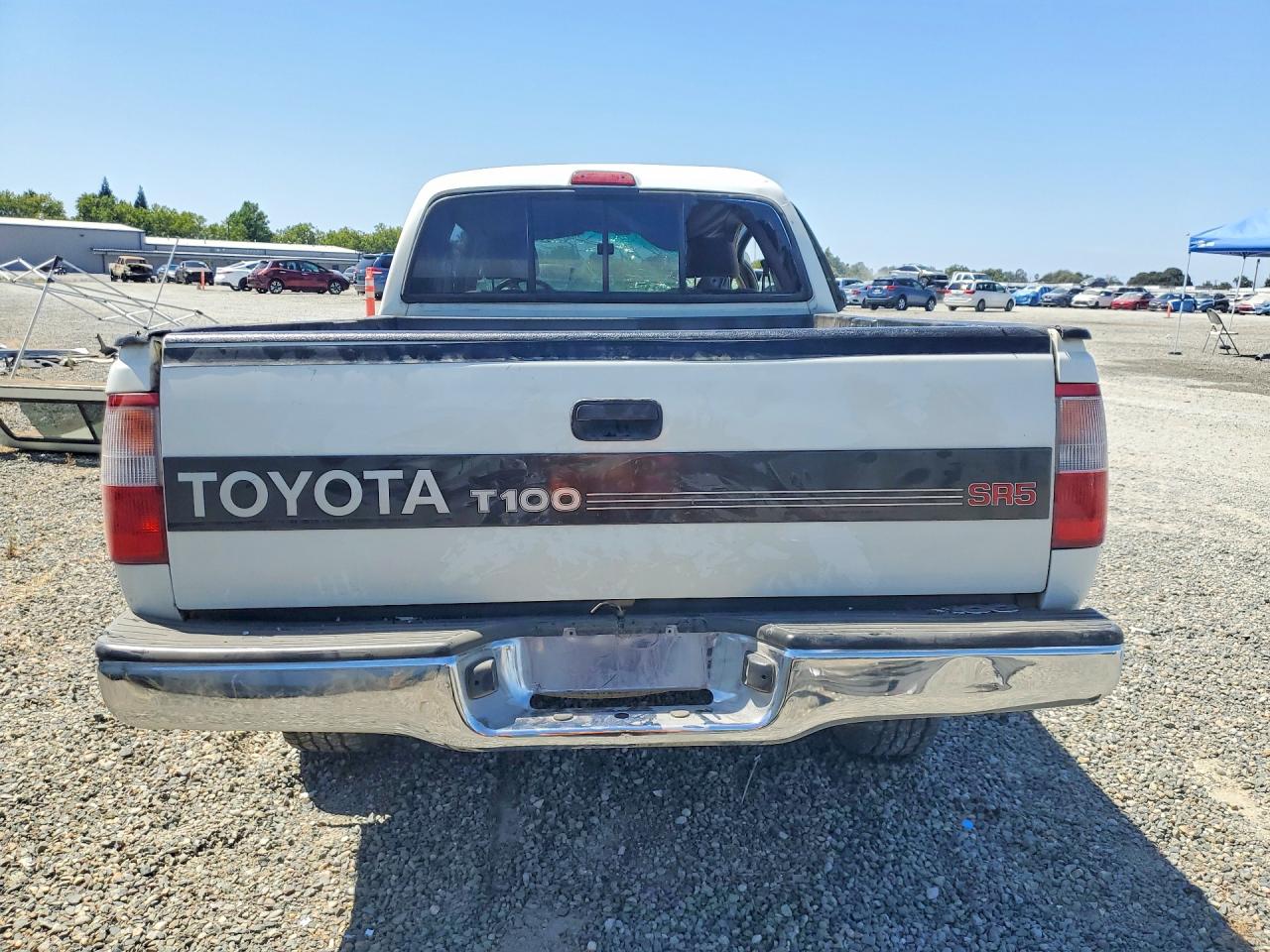 1997 Toyota T100 Xtracab Sr5 White vin: JT4UN24D9V0047451