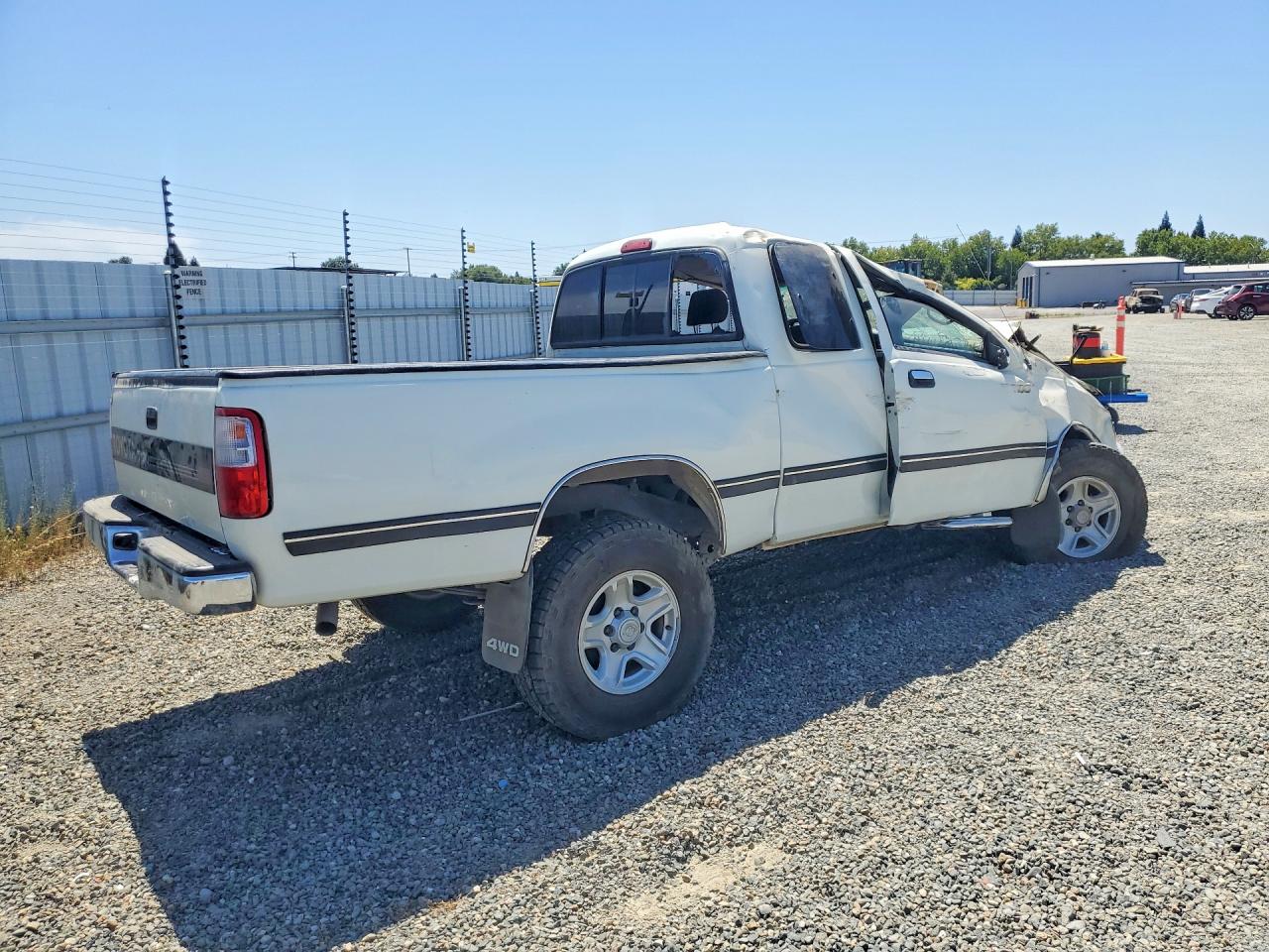 1997 Toyota T100 Xtracab Sr5 White vin: JT4UN24D9V0047451