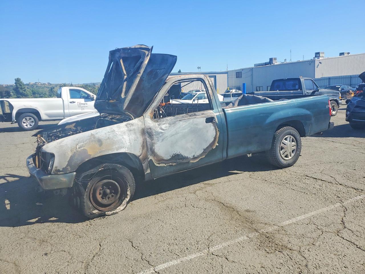 1993 Toyota T100 Base Green vin: JT4VD10A0P0010286