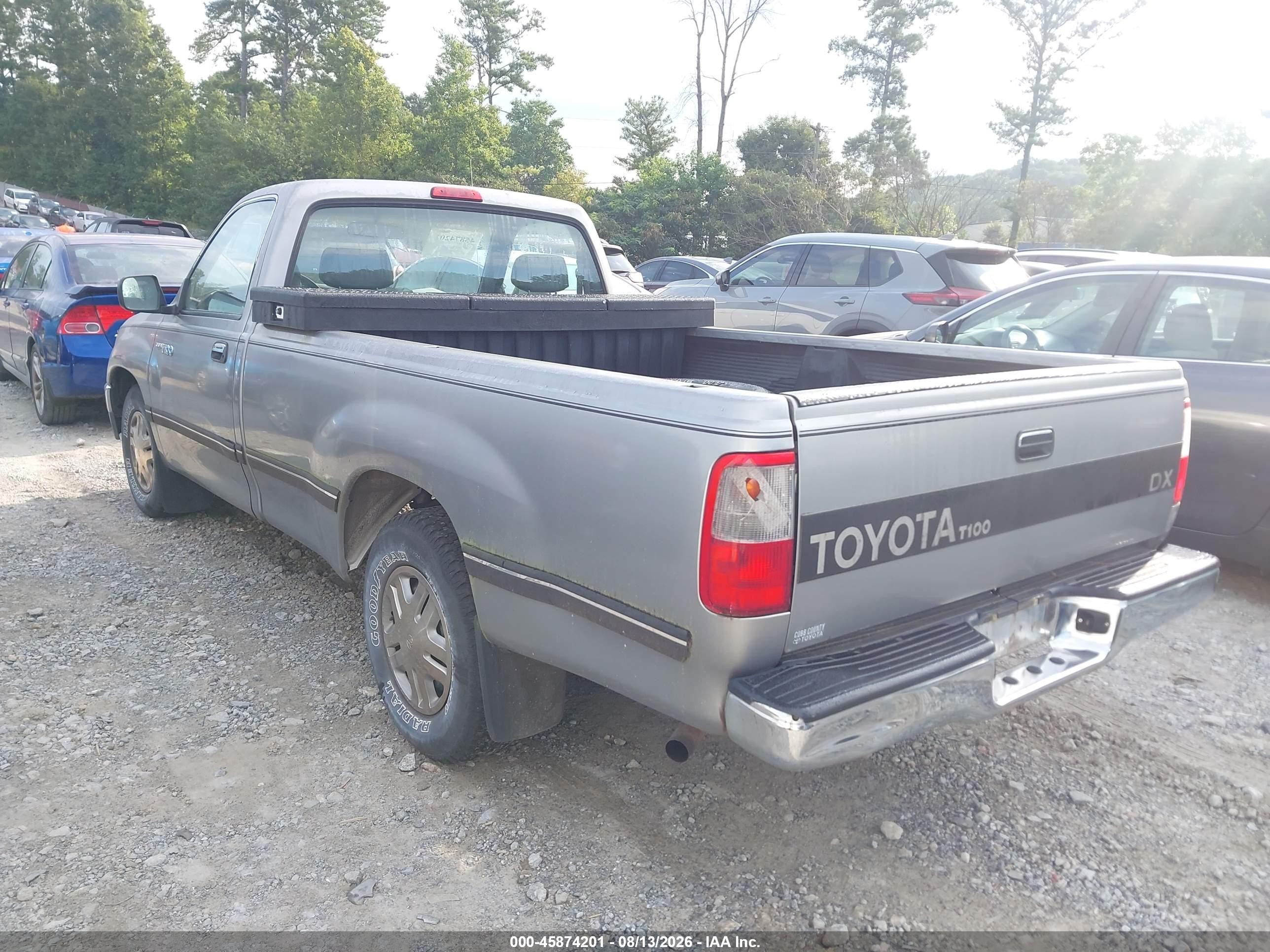 1994 Toyota T100 Dx Серебряный vin: JT4VD10A3R0018661