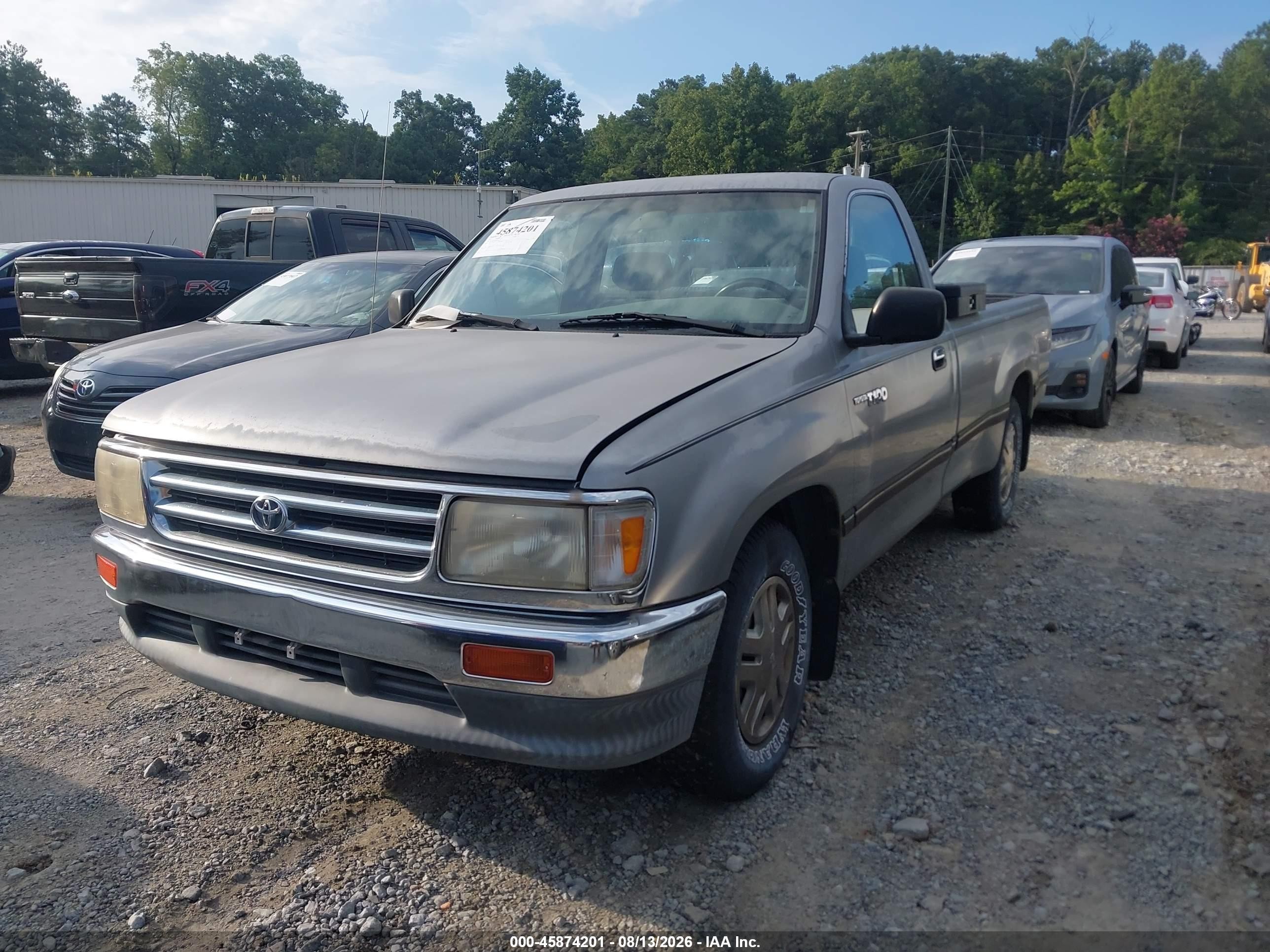 1994 Toyota T100 Dx Серебряный vin: JT4VD10A3R0018661