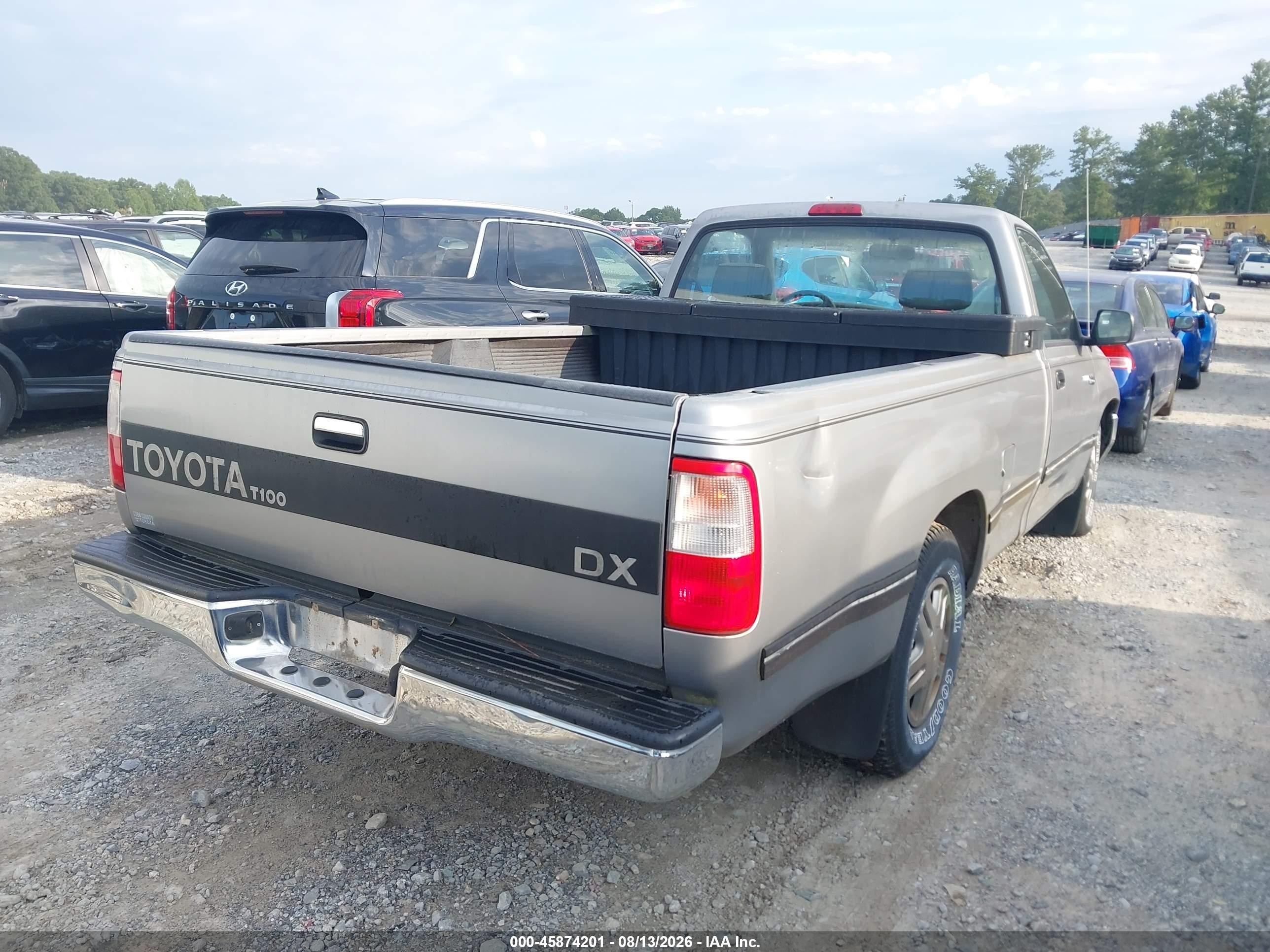 1994 Toyota T100 Dx Серебряный vin: JT4VD10A3R0018661