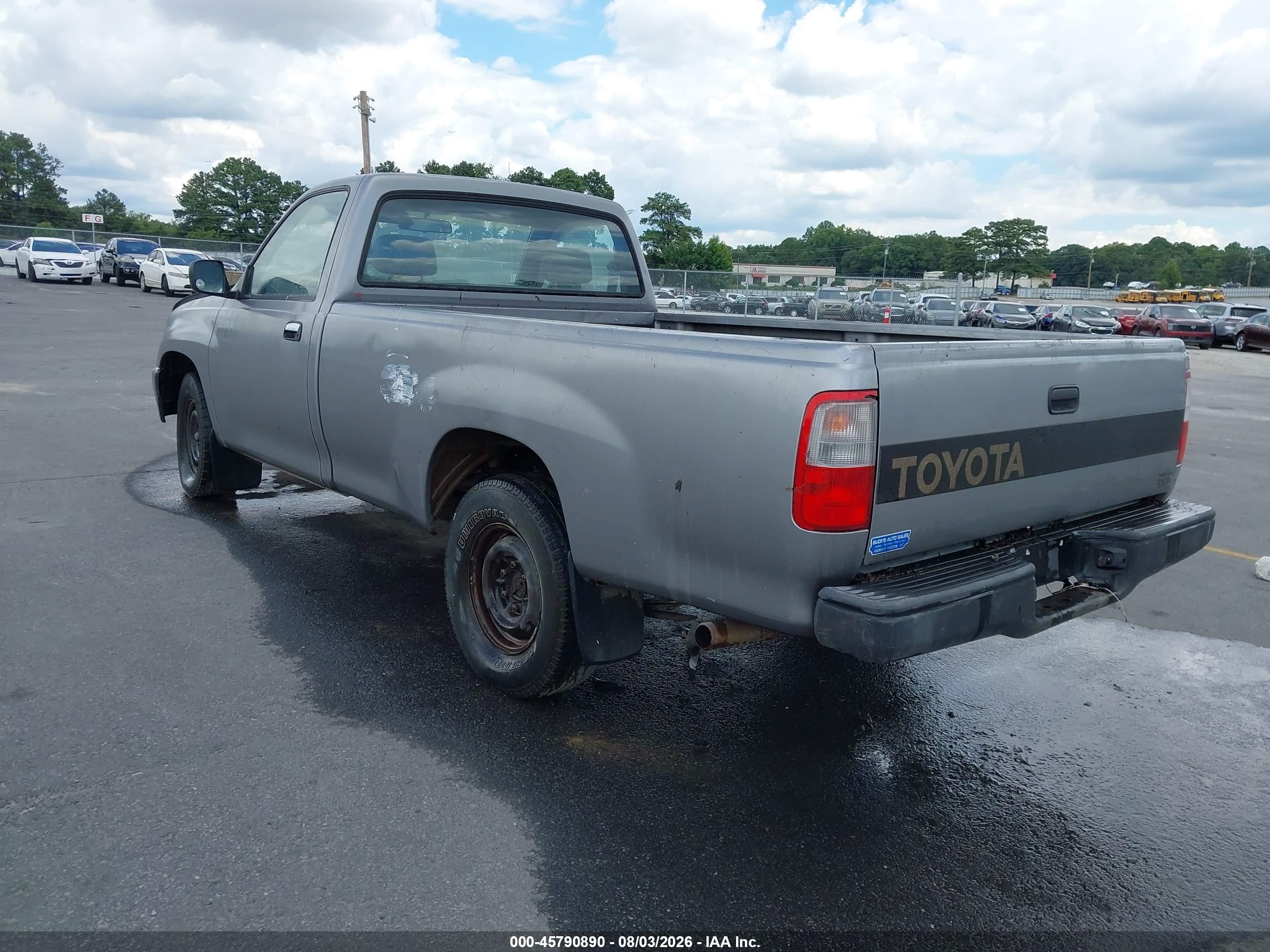 1993 Toyota T100   Серый vin: JT4VD10A8P0011699