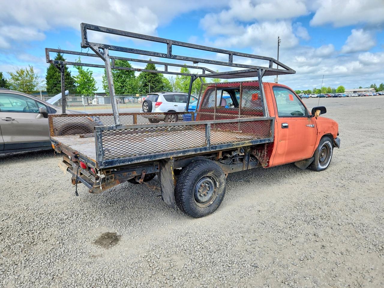 1993 Toyota T100 Base Red vin: JT4VD10A9P0001554
