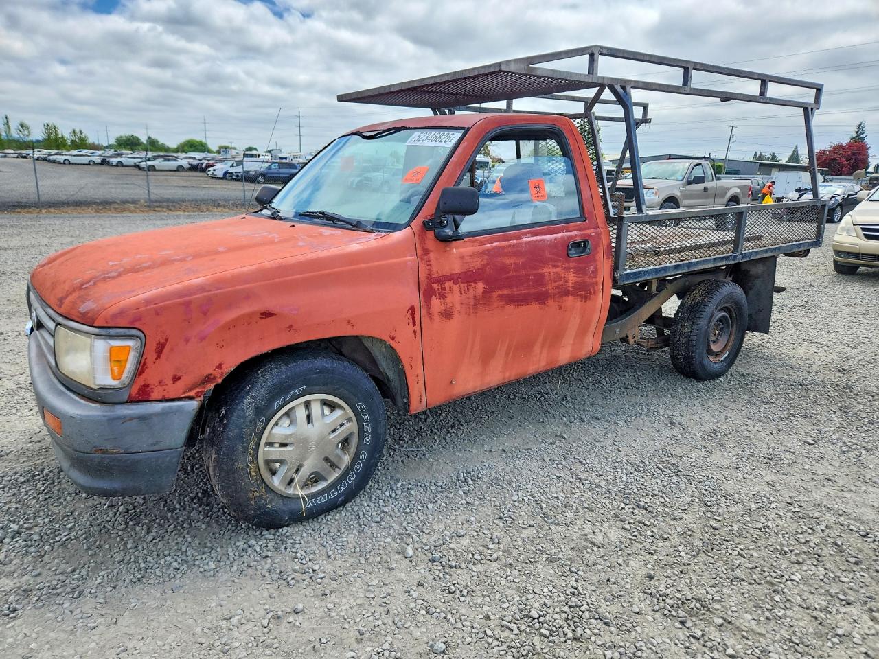 1993 Toyota T100 Base Red vin: JT4VD10A9P0001554