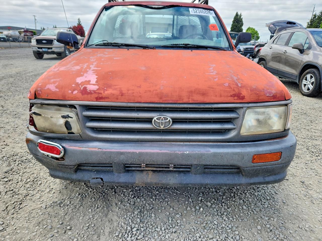 1993 Toyota T100 Base Red vin: JT4VD10A9P0001554